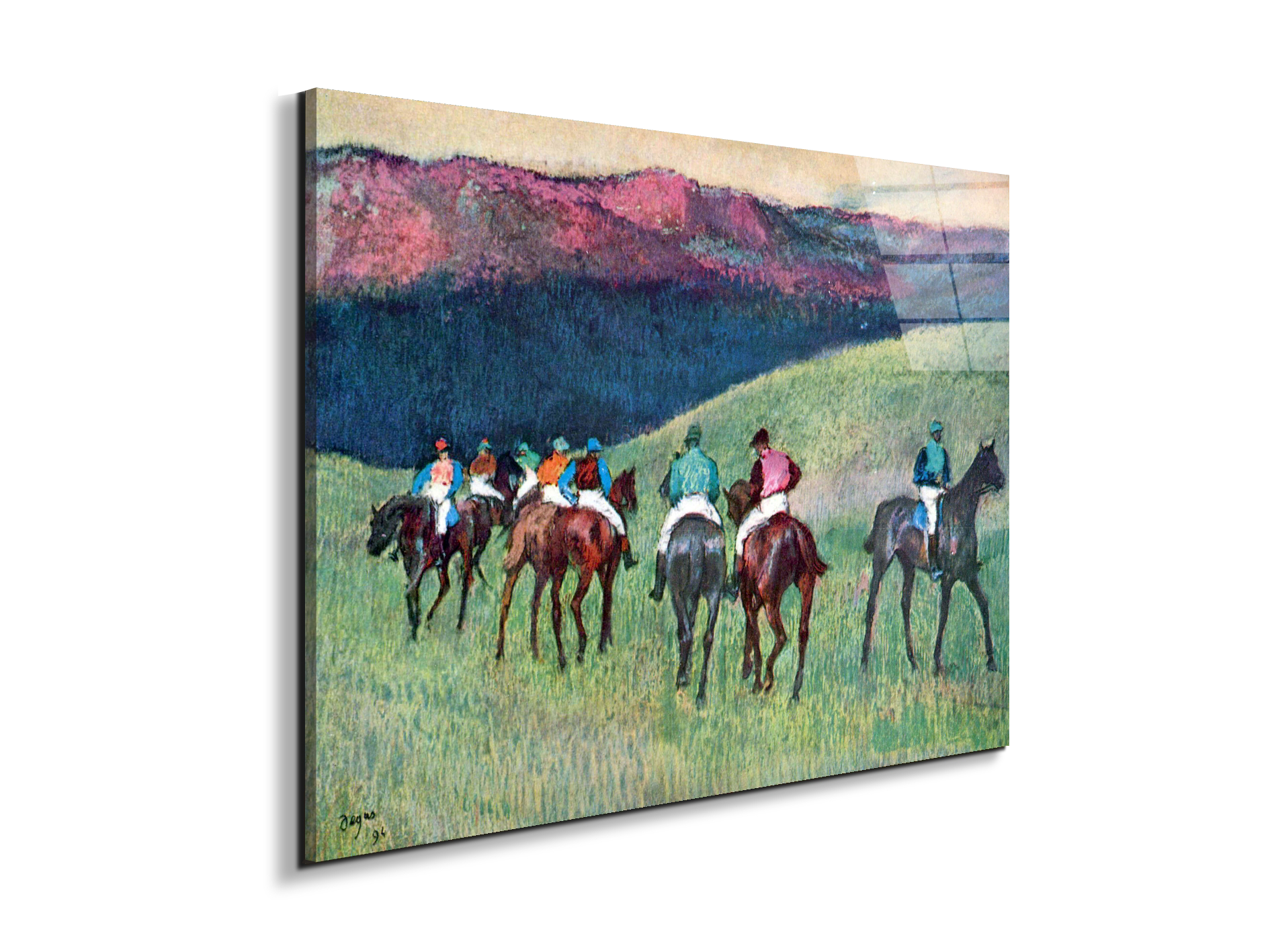 horse-racing-the-trainingas93073-#materiale_EarthArt Total Gloss/dimensioni_76x57