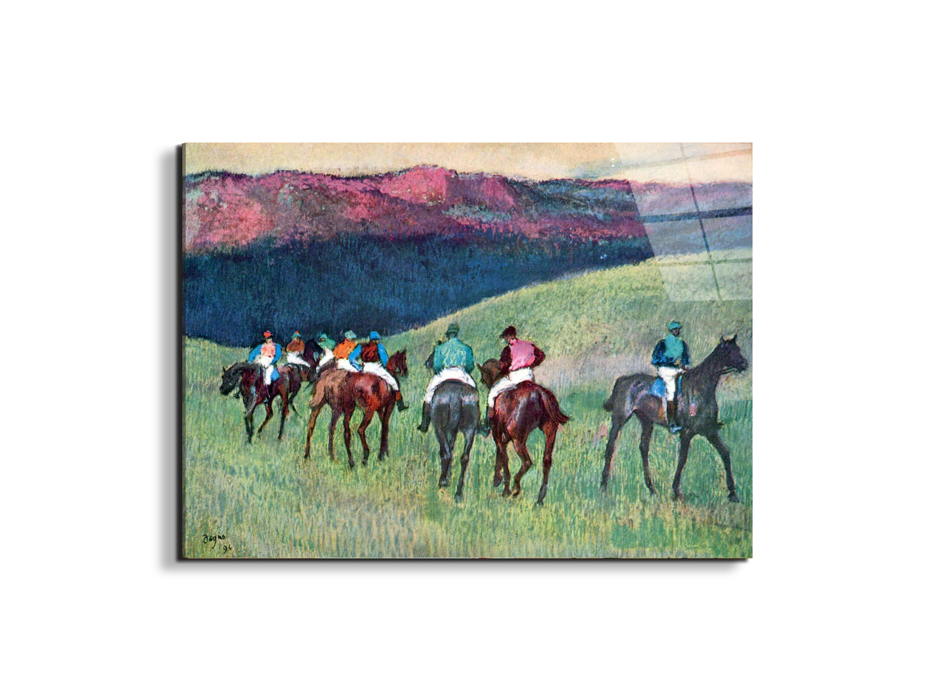 horse-racing-the-trainingas93073-#materiale_EarthArt Total Gloss/dimensioni_76x57