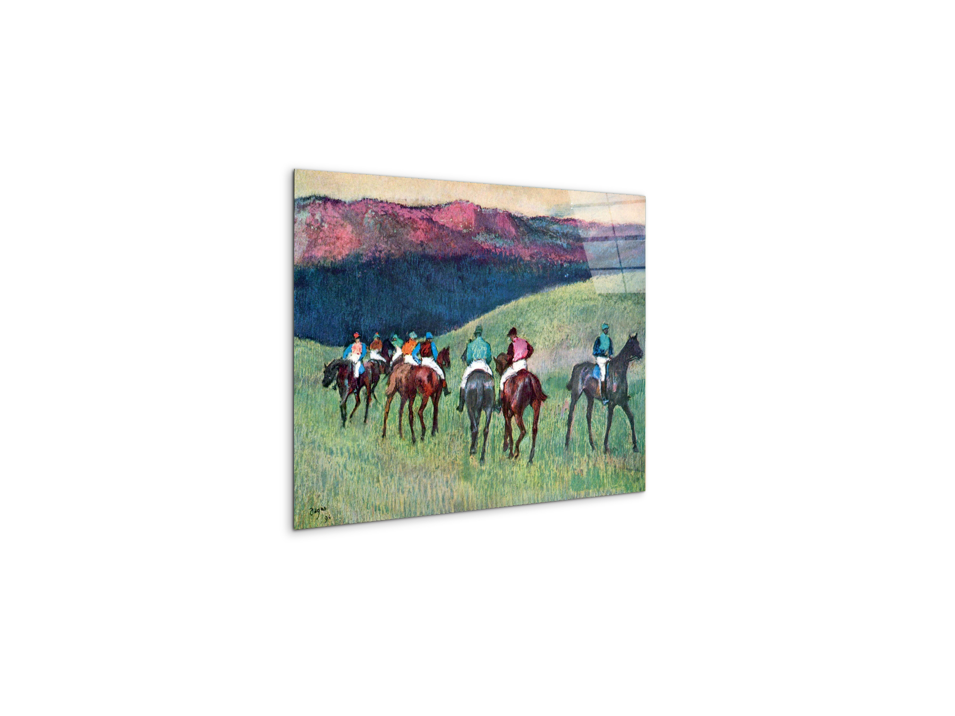 horse-racing-the-trainingas93073-#materiale_CrystalArt/dimensioni_50x37,50