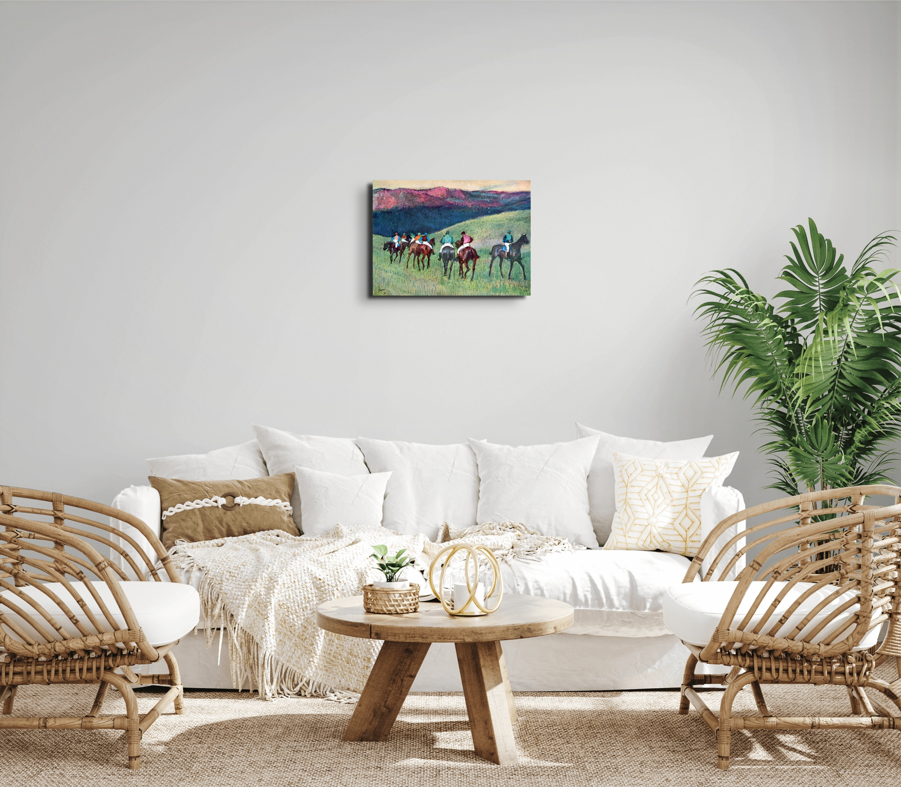 horse-racing-the-trainingas93073-#materiale_EarthArt Materic/dimensioni_50x37,50