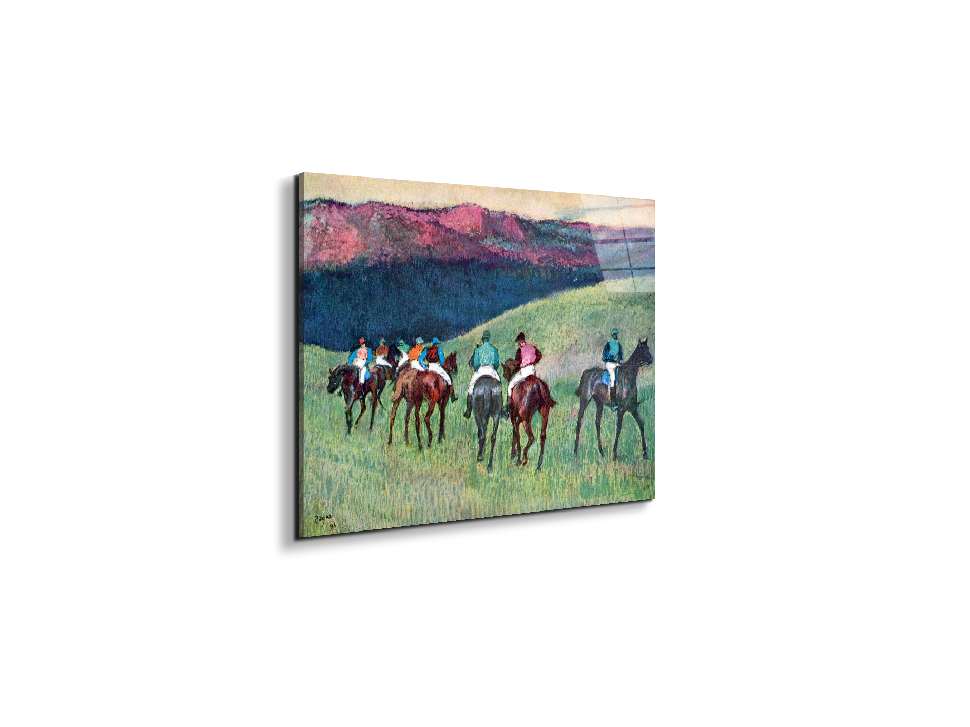 horse-racing-the-trainingas93073-#materiale_EarthArt Total Gloss/dimensioni_50x37,50