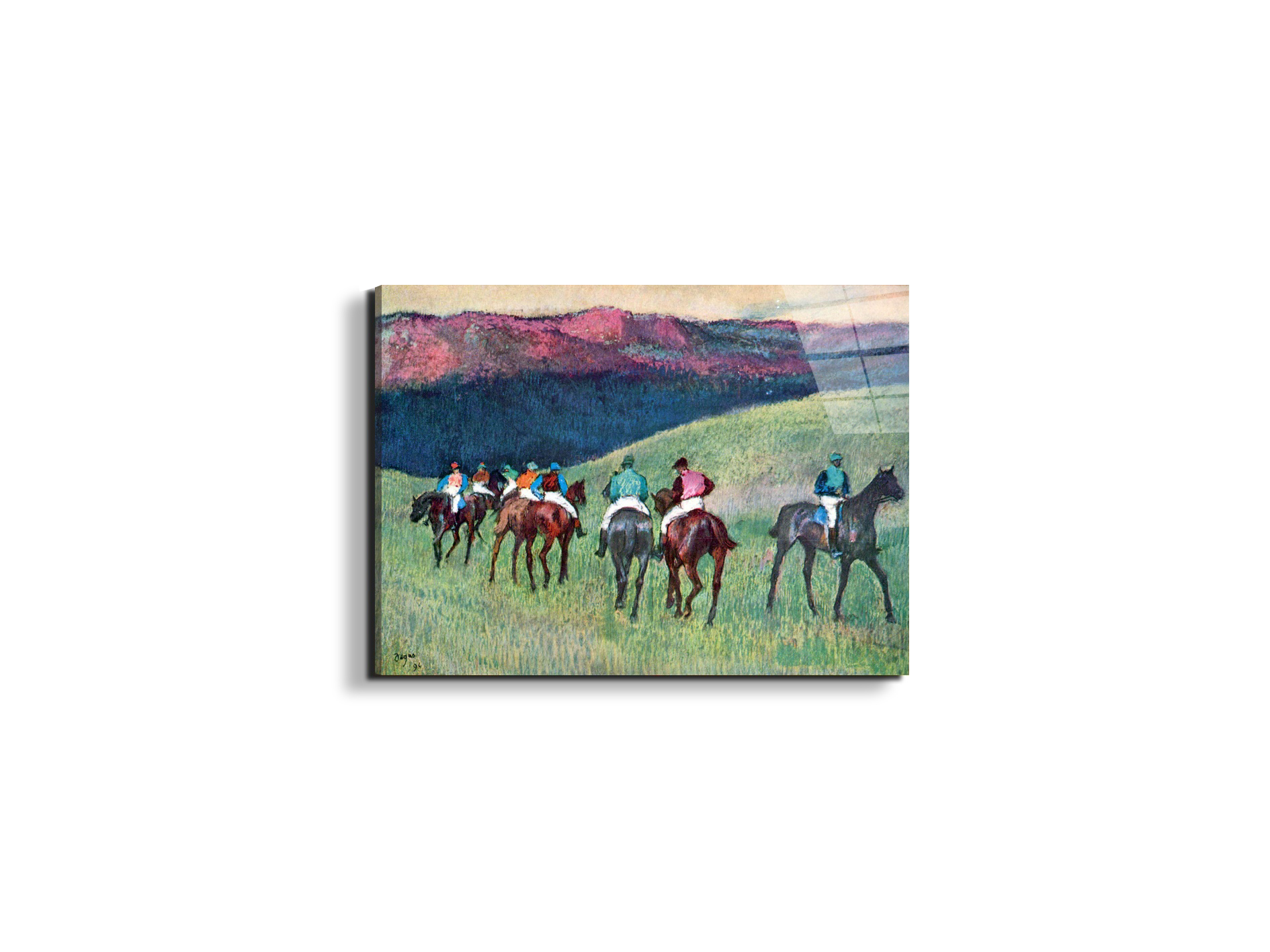 horse-racing-the-trainingas93073-#materiale_EarthArt Total Gloss/dimensioni_50x37,50