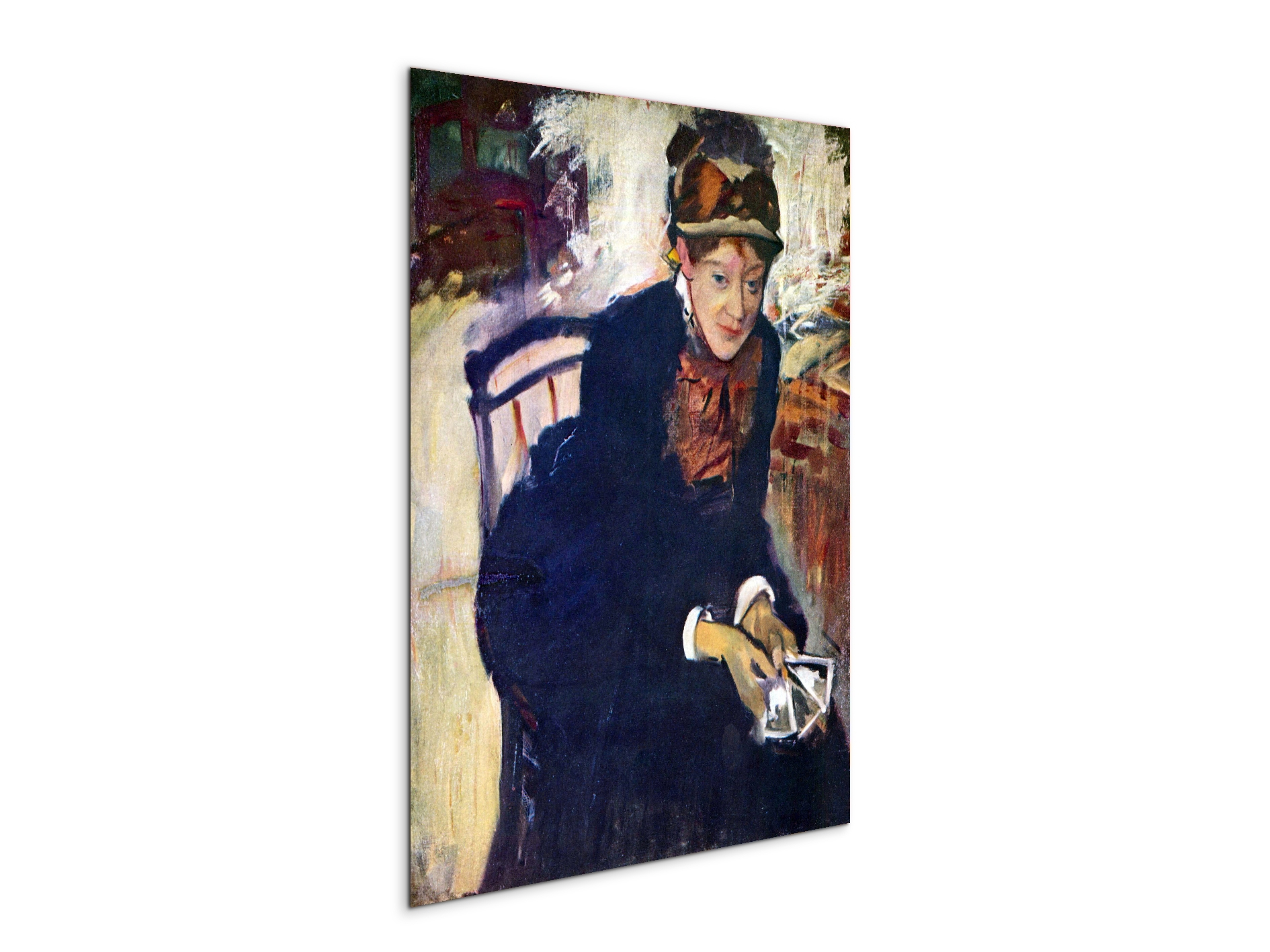 portrait-of-miss-cassatt-holding-the-cardsas93084-#materiale_MetalArt Materic/dimensioni_57x76