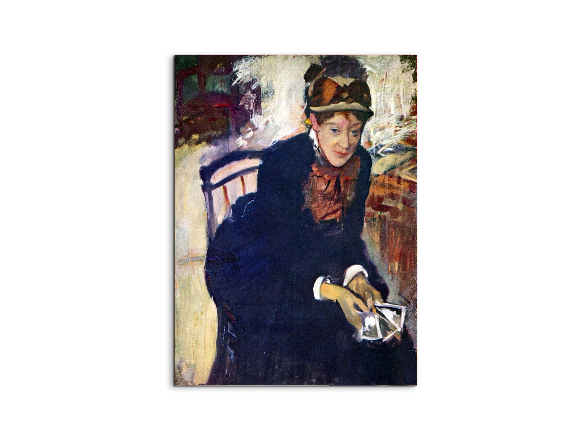 portrait-of-miss-cassatt-holding-the-cardsas93084-#materiale_MetalArt Materic/dimensioni_57x76