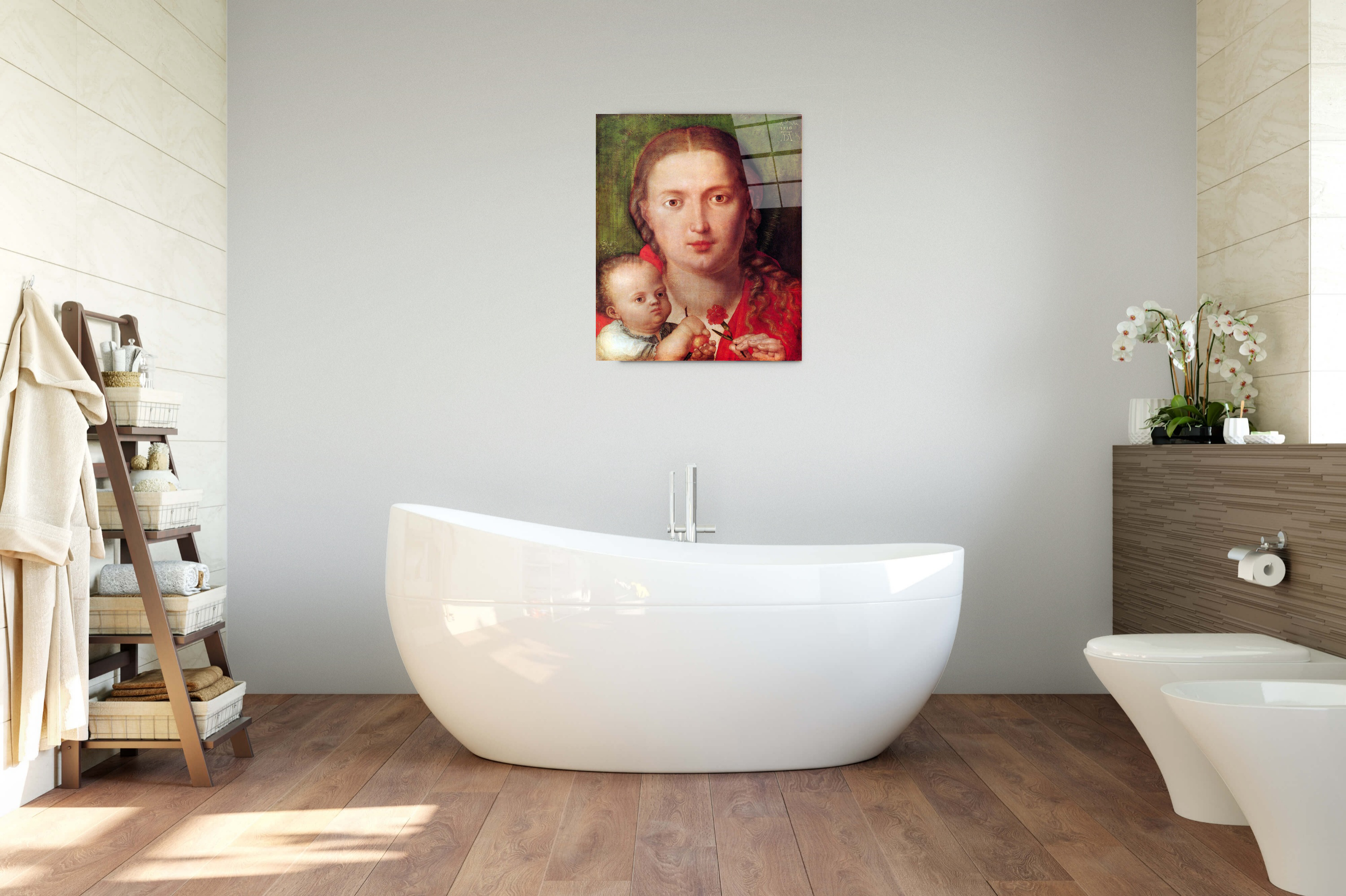 mary-with-the-carnationas93205-#materiale_CrystalArt/dimensioni_57x76