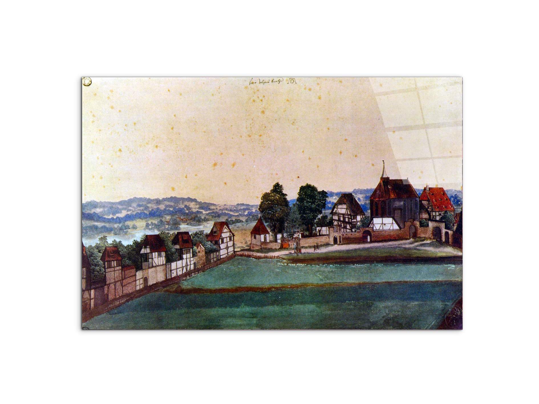 nuremberg-suburb-with-a-church-and-cemetery-from-northas93209-#materiale_CrystalArt/dimensioni_79,5x53