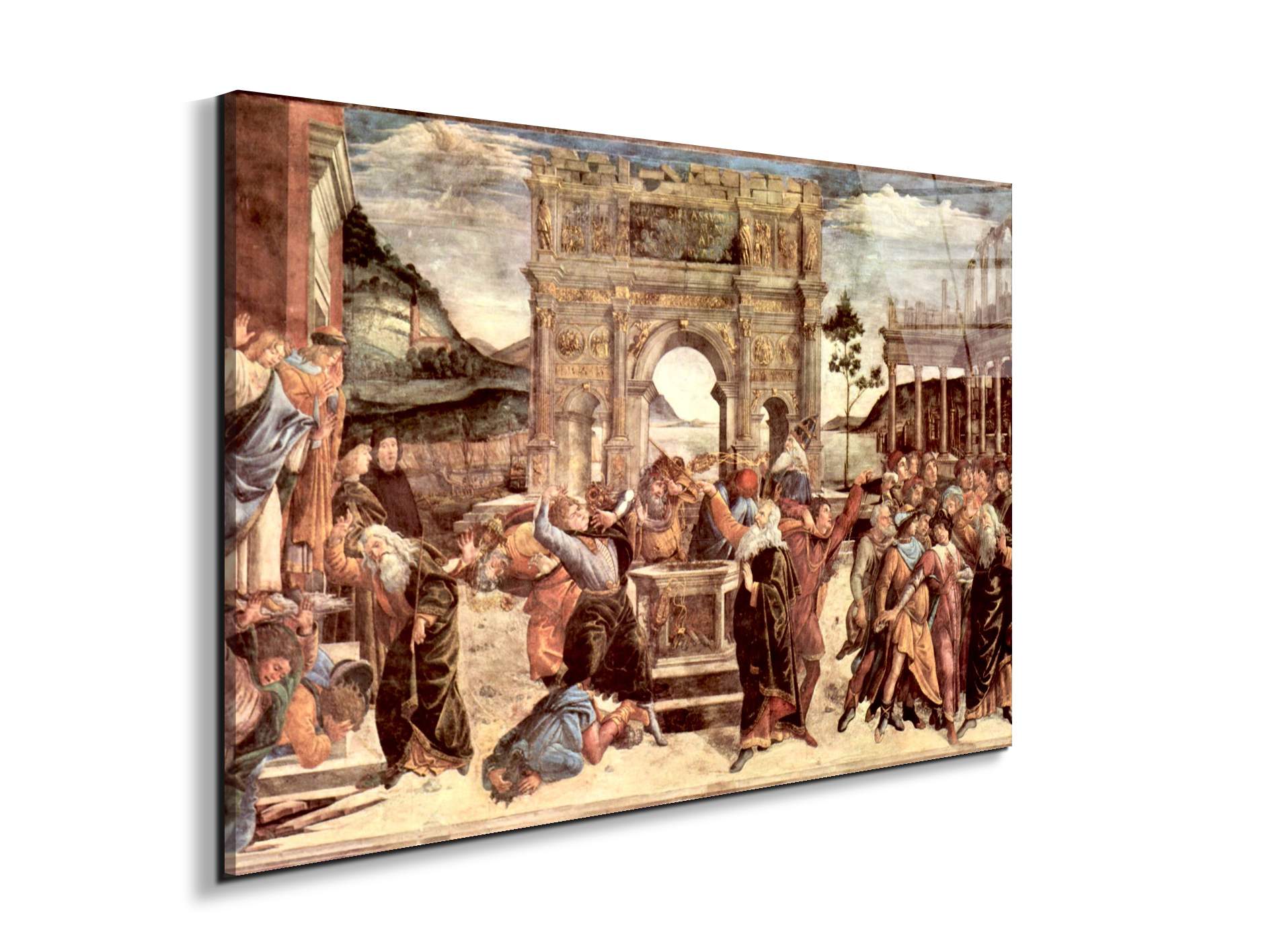 sistine-chapel-punishing-the-levites-detailas93263-#materiale_EarthArt Total Gloss/dimensioni_79,5x53