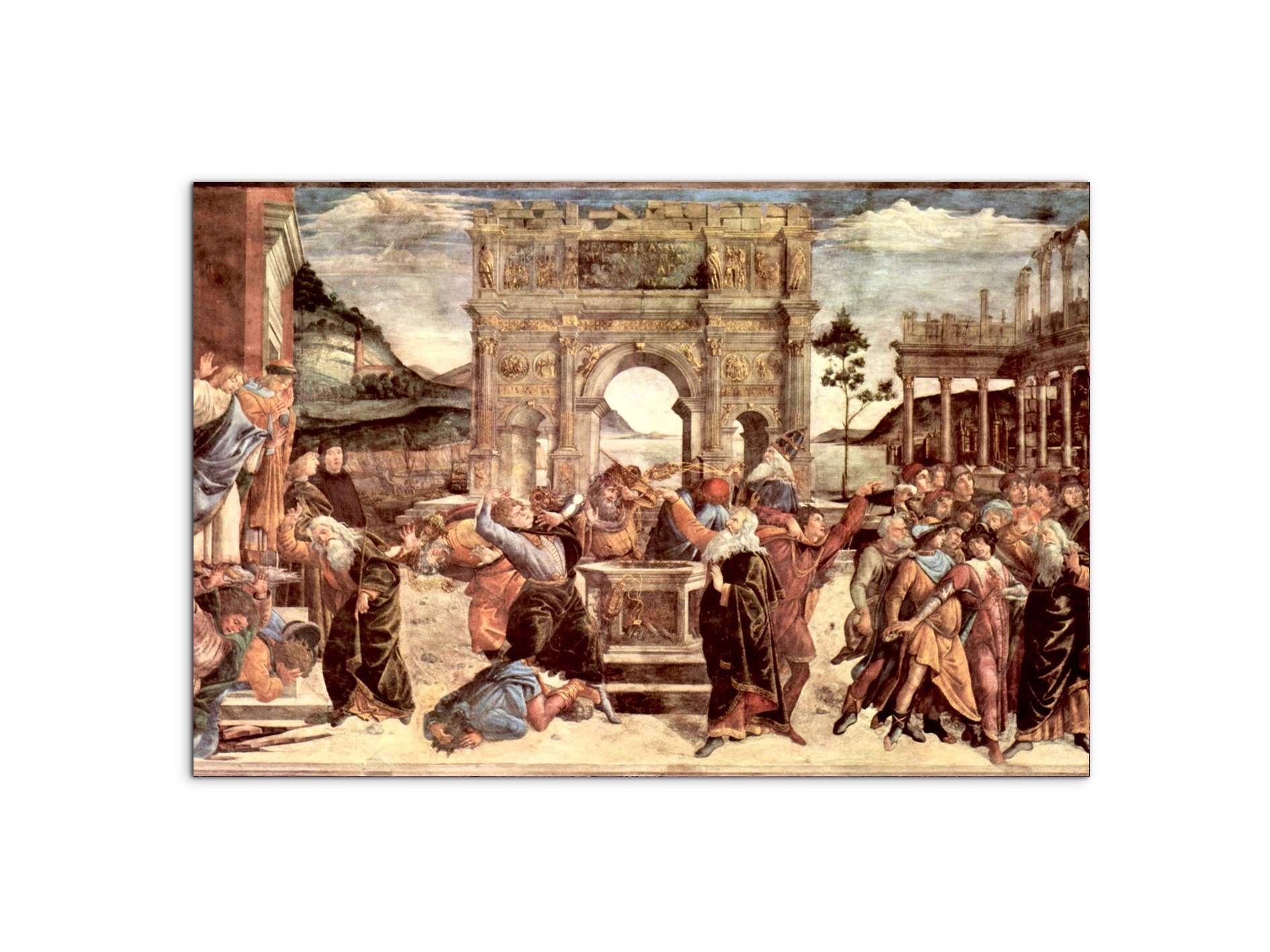 sistine-chapel-punishing-the-levites-detailas93263-#materiale_MetalArt Materic/dimensioni_79,5x53