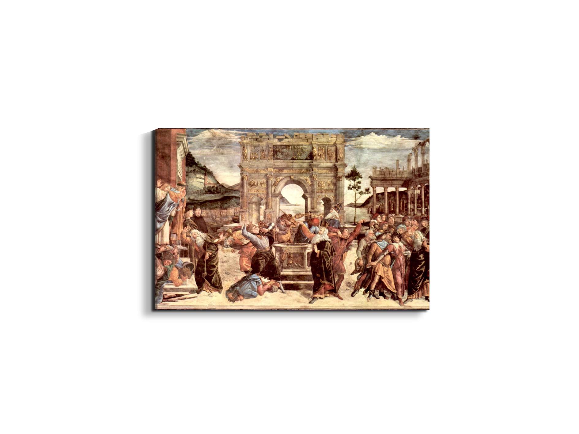sistine-chapel-punishing-the-levites-detailas93263-#materiale_EarthArt Materic/dimensioni_50x33,33
