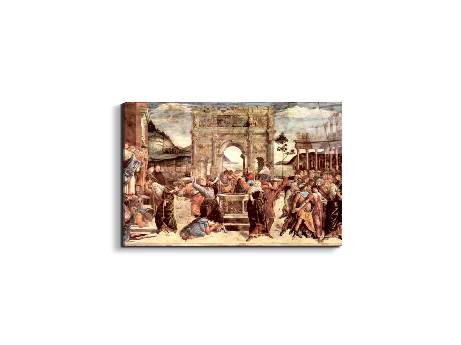 sistine-chapel-punishing-the-levites-detailas93263-#materiale_EarthArt Total Gloss/dimensioni_50x33,33