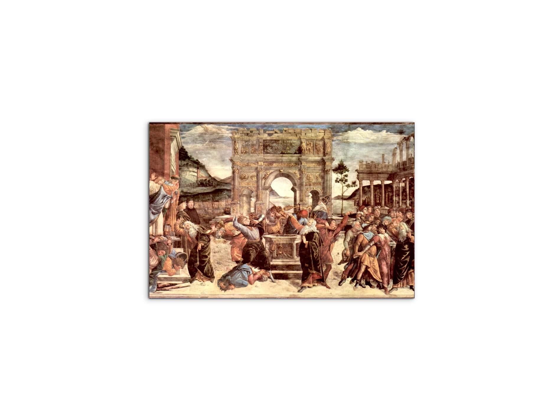 sistine-chapel-punishing-the-levites-detailas93263-#materiale_MetalArt Materic/dimensioni_50x33,33