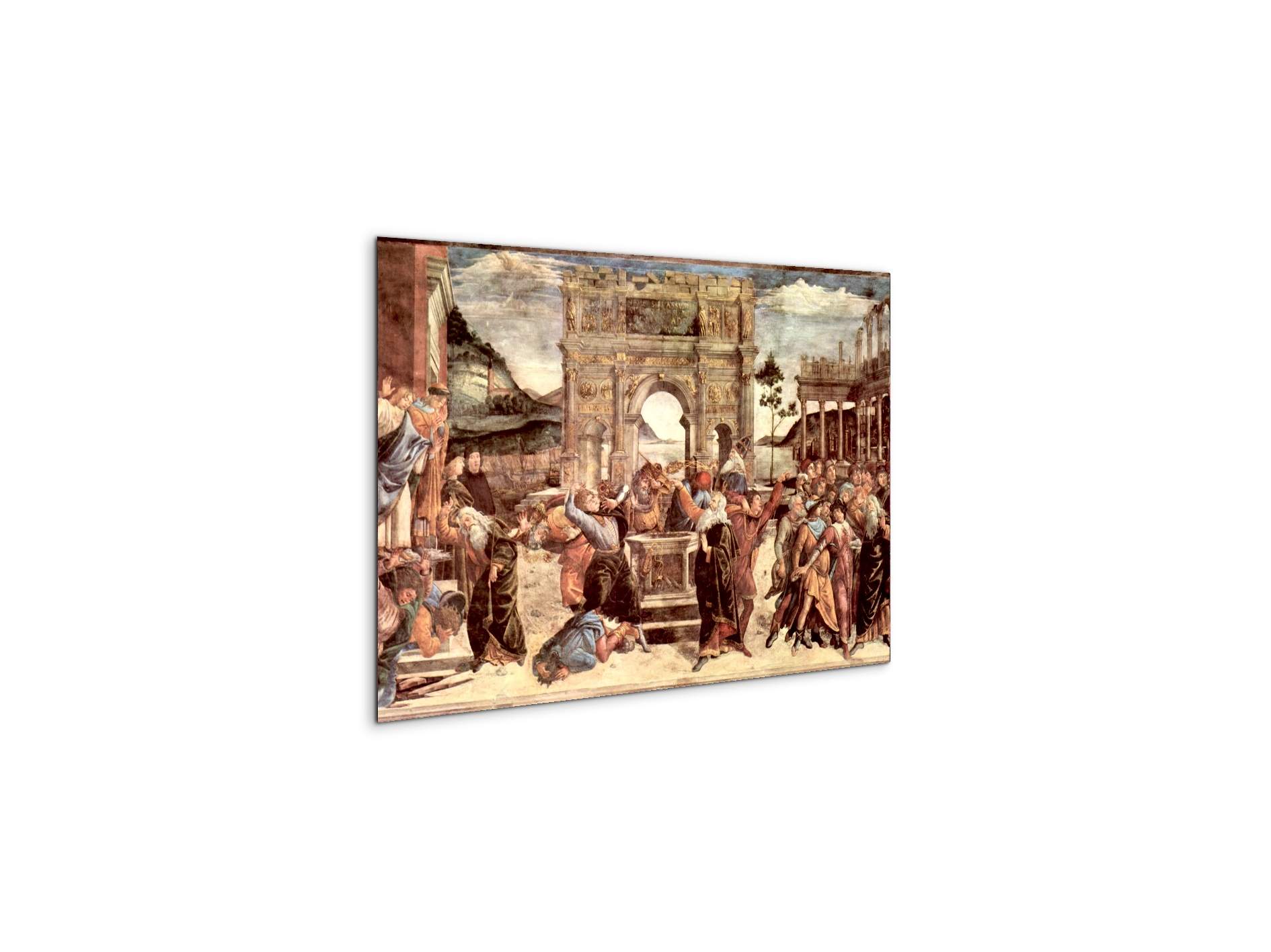 sistine-chapel-punishing-the-levites-detailas93263-#materiale_MetalArt Materic/dimensioni_50x33,33