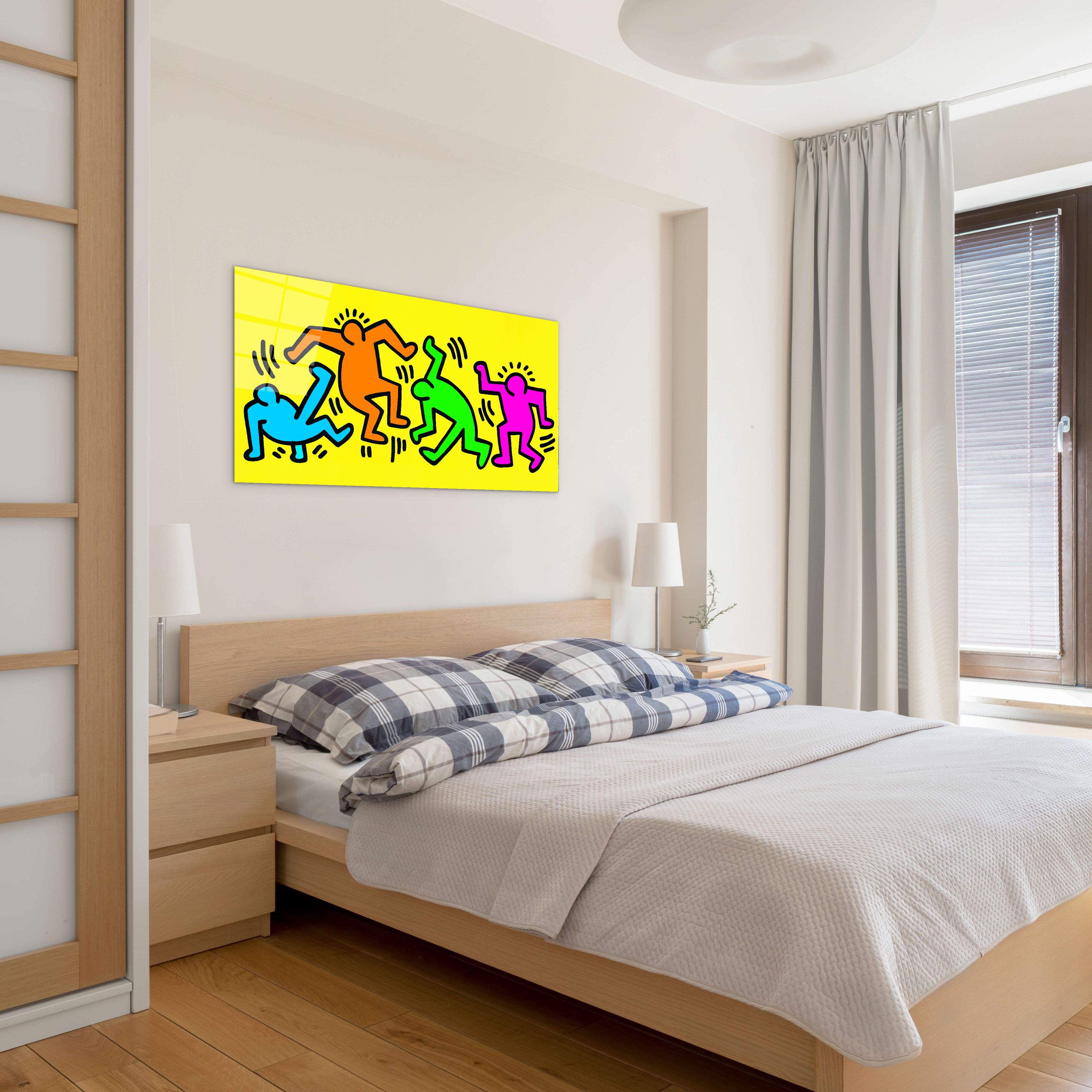 homage-to-keith-color-full-danceec02001-#materiale_CrystalArt/dimensioni_100x50