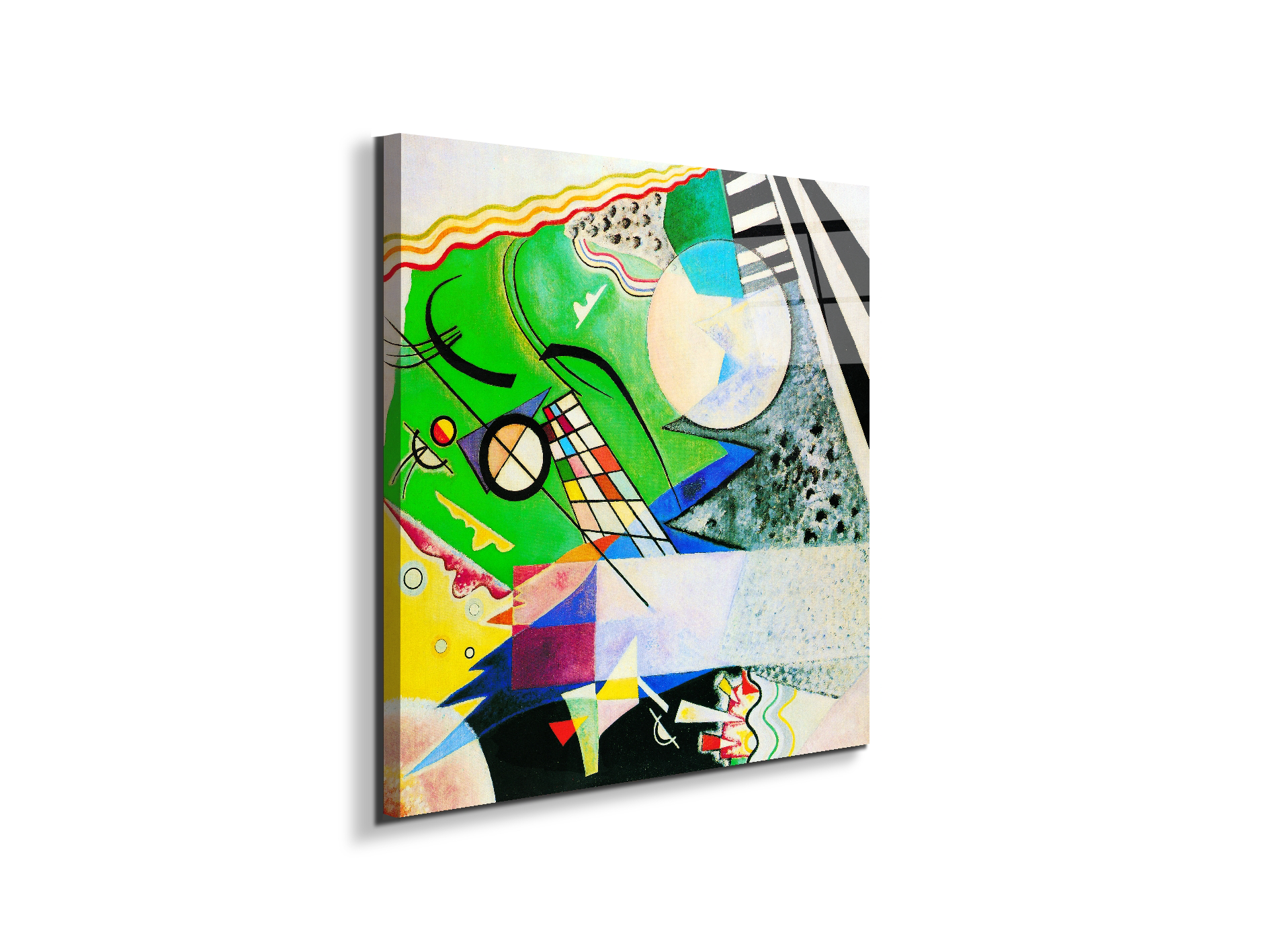 Homage to Kandinsky - Mod. 236 Open Green, 1923-#materiale_earthart-total-gloss