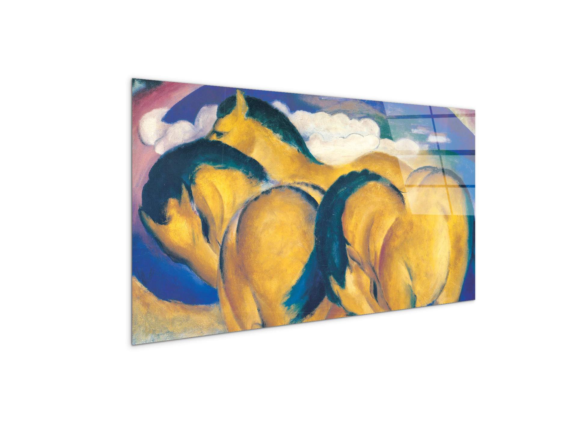 homage-to-marc-little-yellow-horseec16636-#materiale_CrystalArt/dimensioni_100x50
