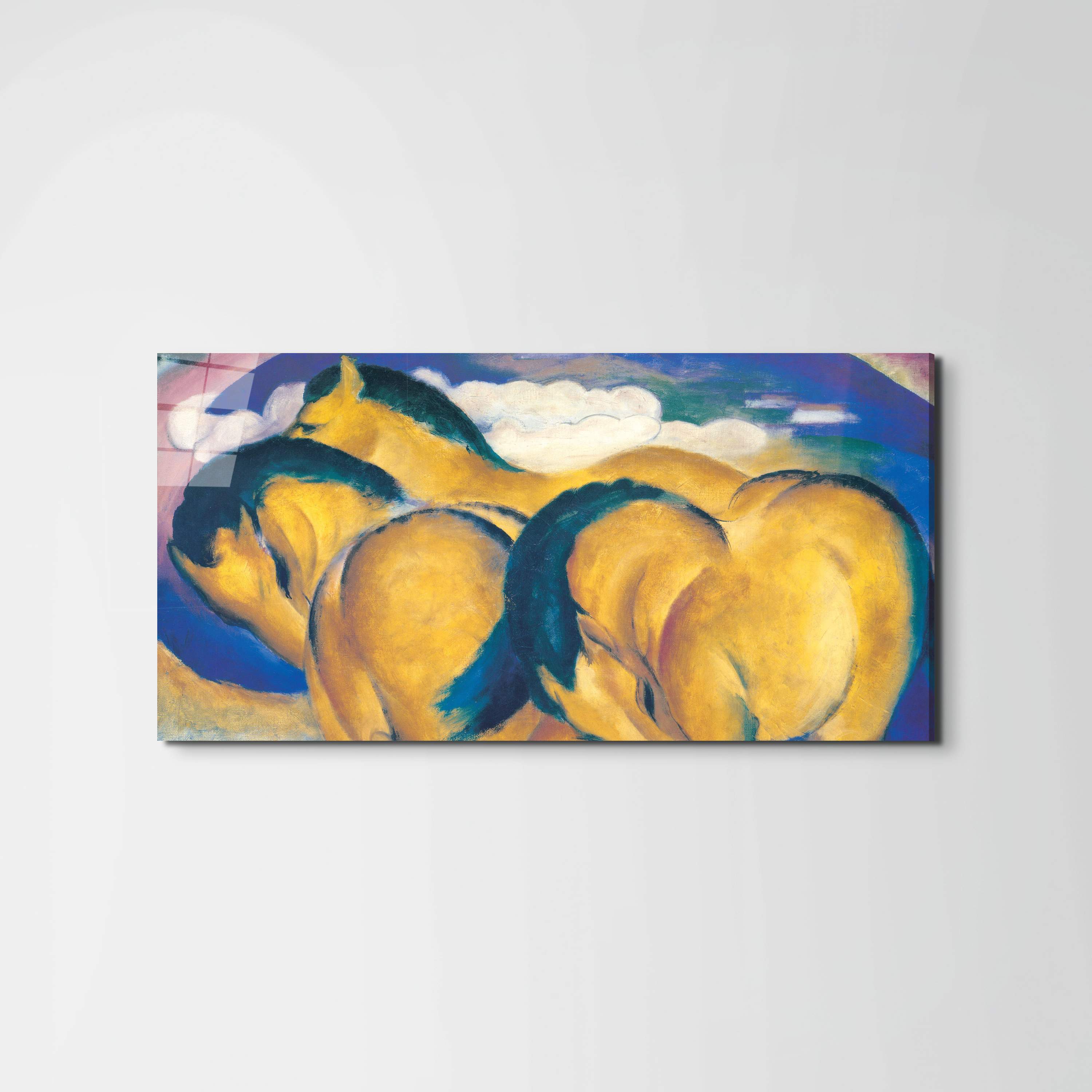 homage-to-marc-little-yellow-horseec16636-#materiale_EarthArt Total Gloss/dimensioni_100x50