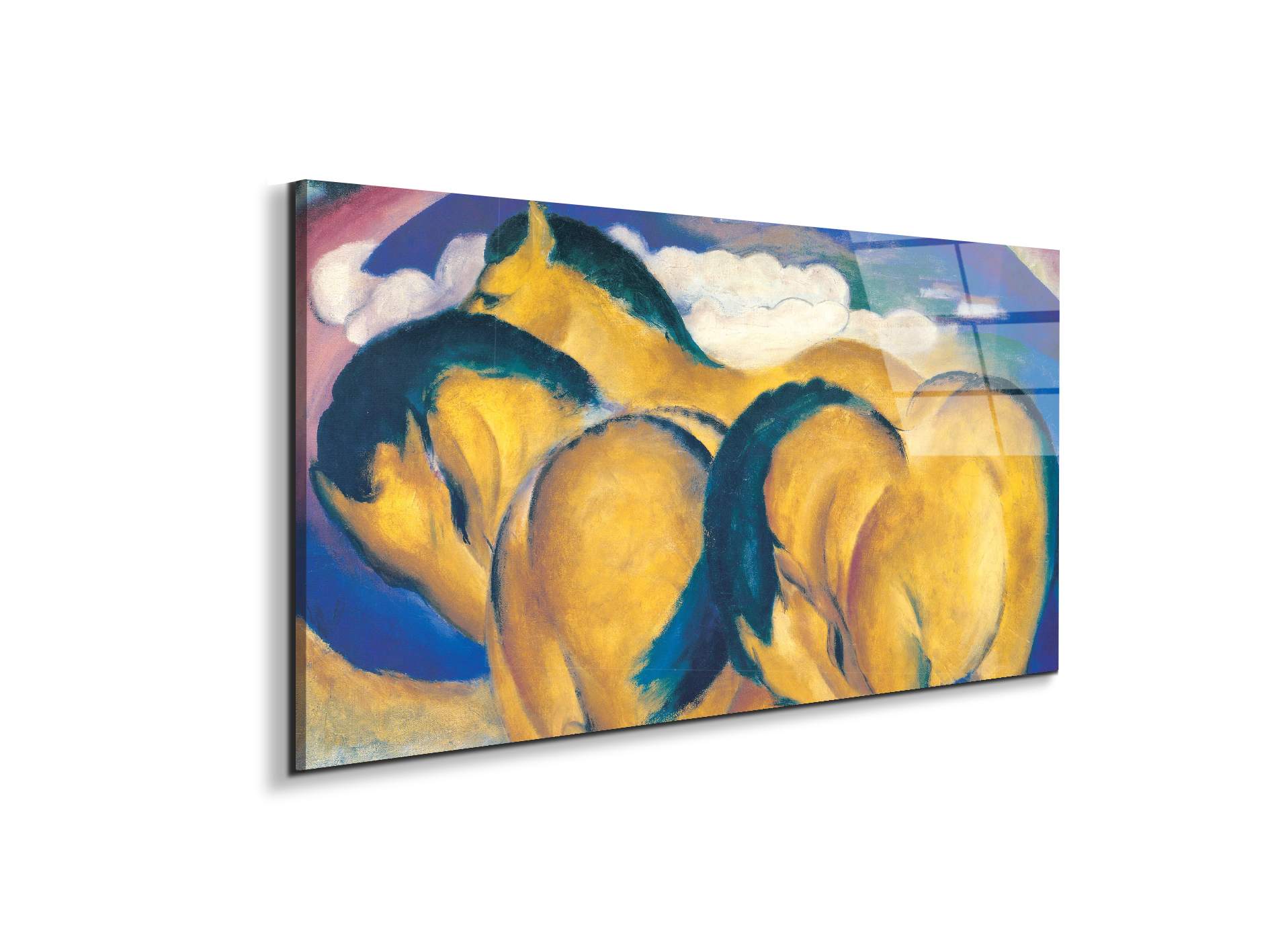 homage-to-marc-little-yellow-horseec16636-#materiale_EarthArt Total Gloss/dimensioni_100x50