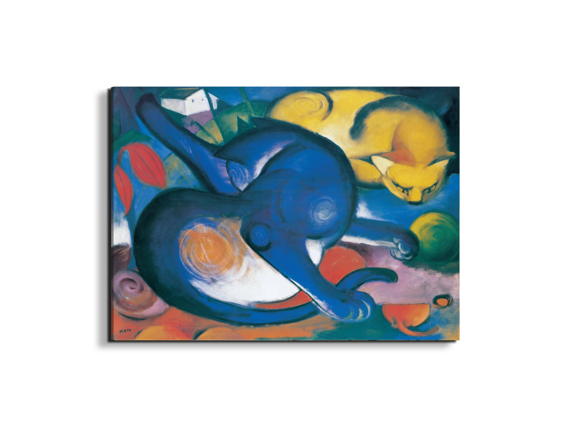 homage-to-marc-two-cats-blue-and-yellowec16643-