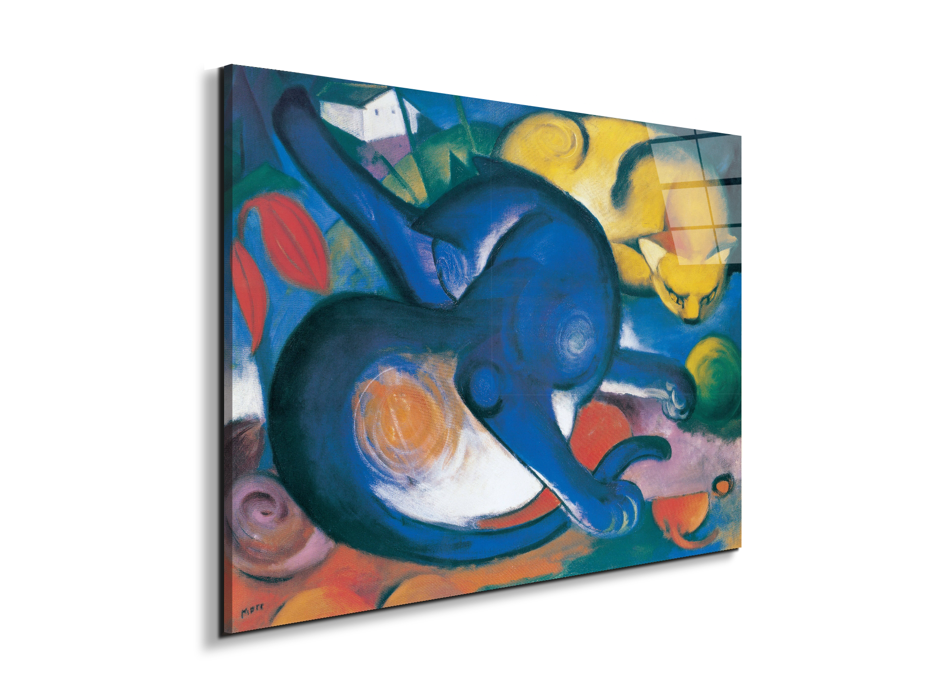 homage-to-marc-two-cats-blue-and-yellowec16643-