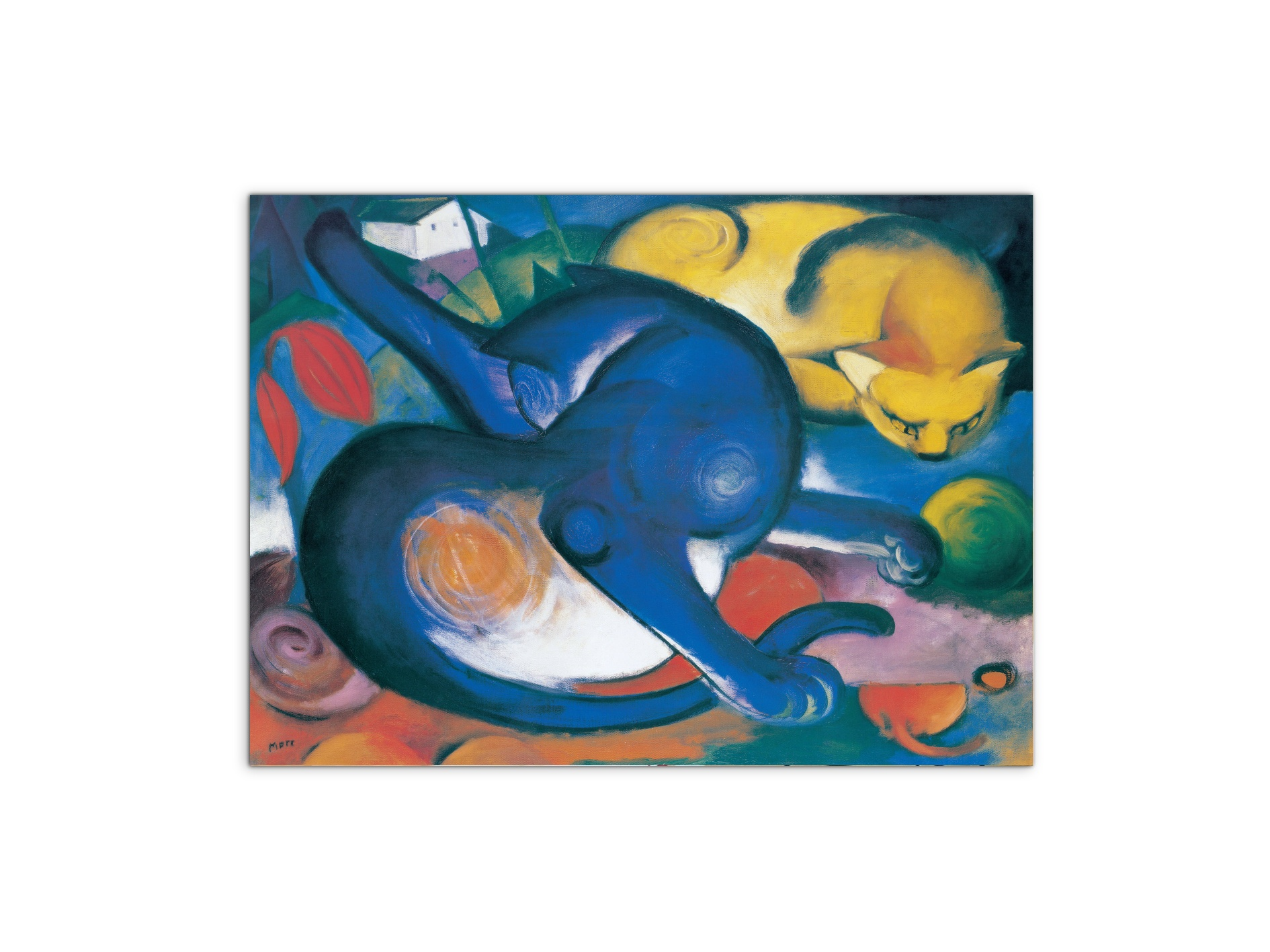 homage-to-marc-two-cats-blue-and-yellowec16643-