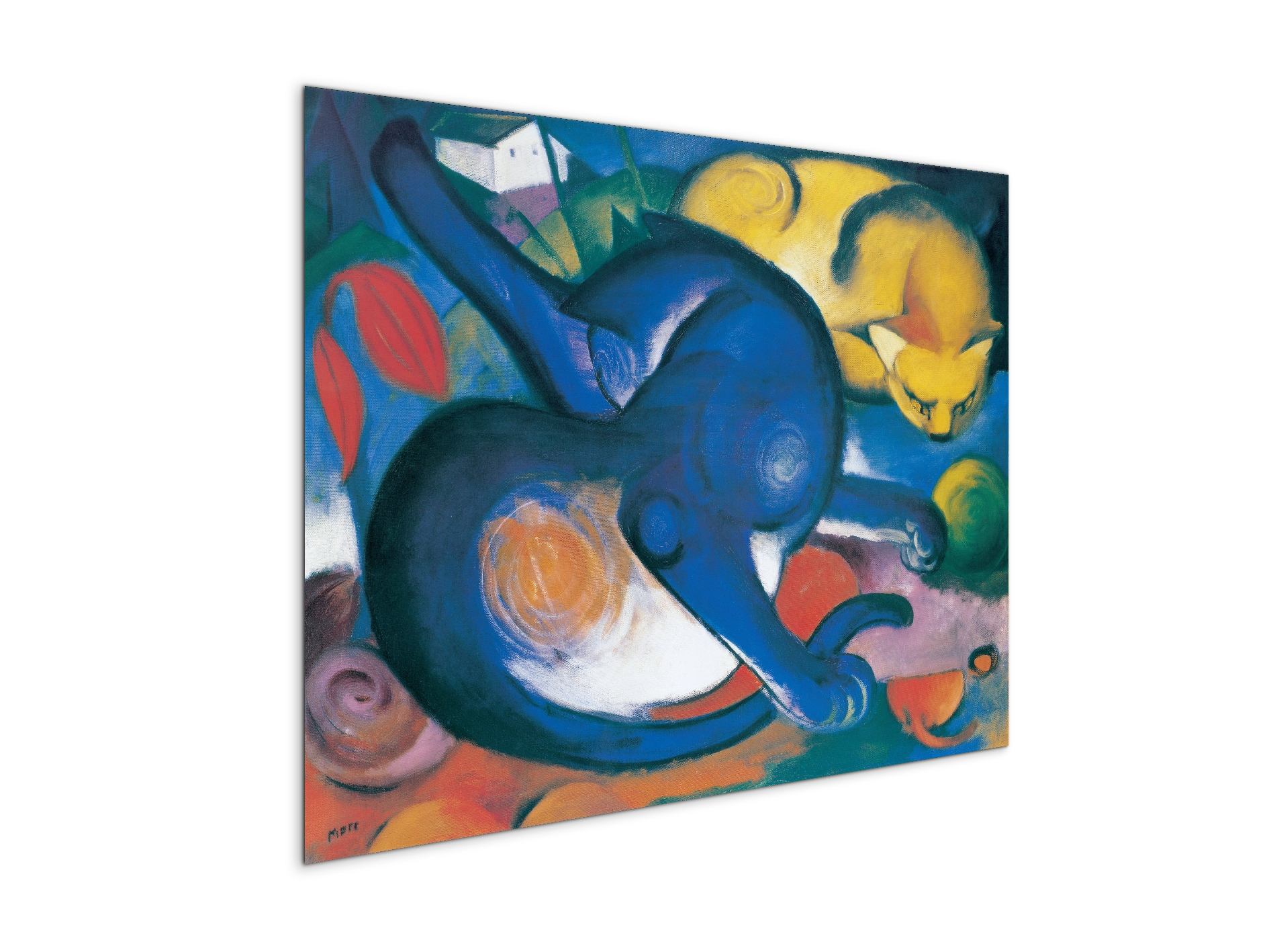 homage-to-marc-two-cats-blue-and-yellowec16643-