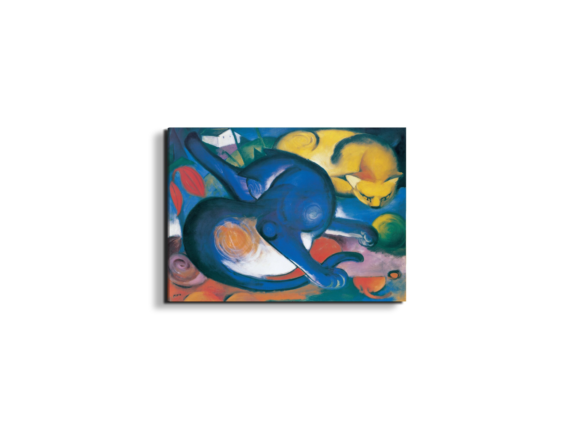 homage-to-marc-two-cats-blue-and-yellowec16643-