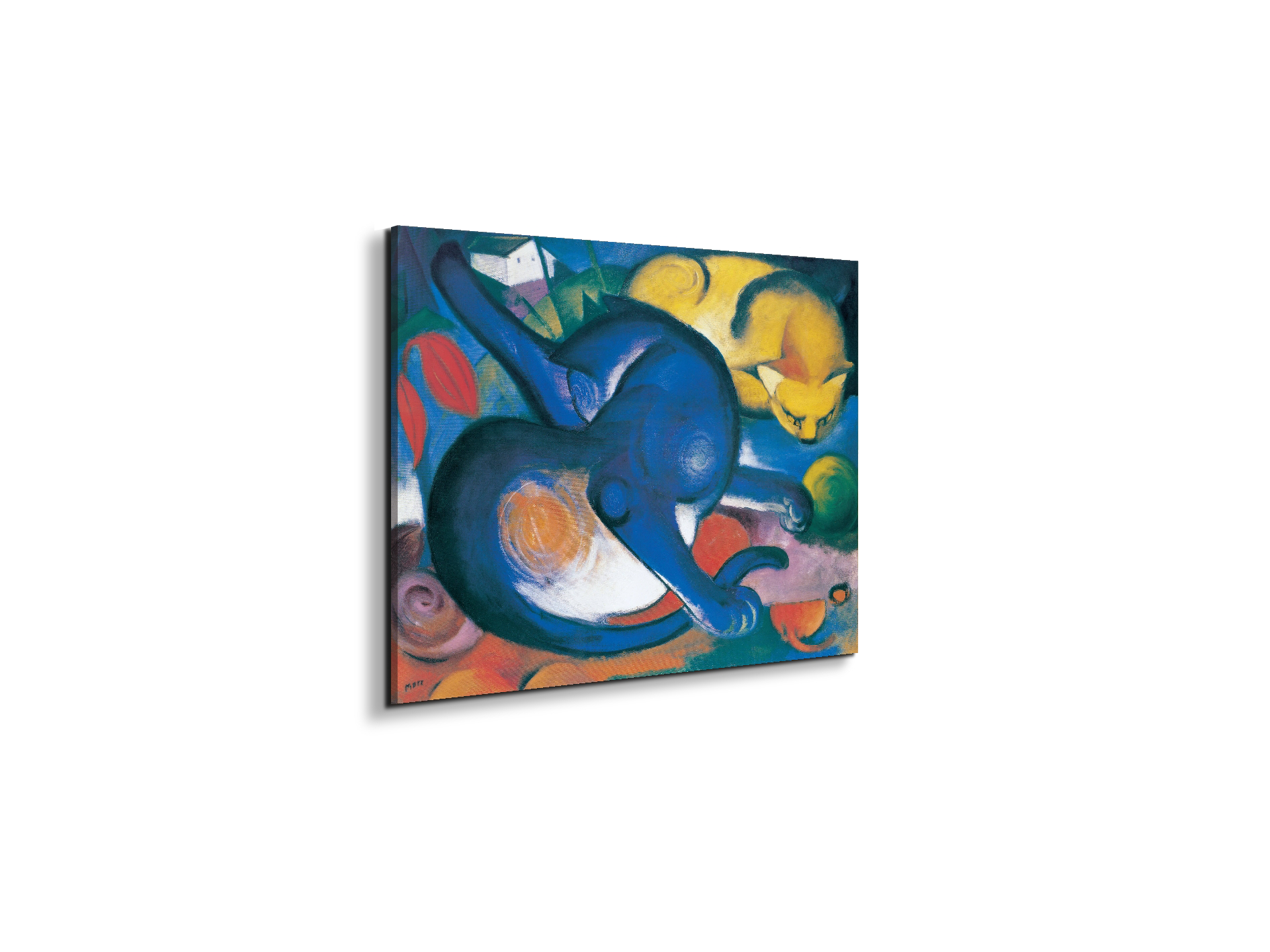 homage-to-marc-two-cats-blue-and-yellowec16643-