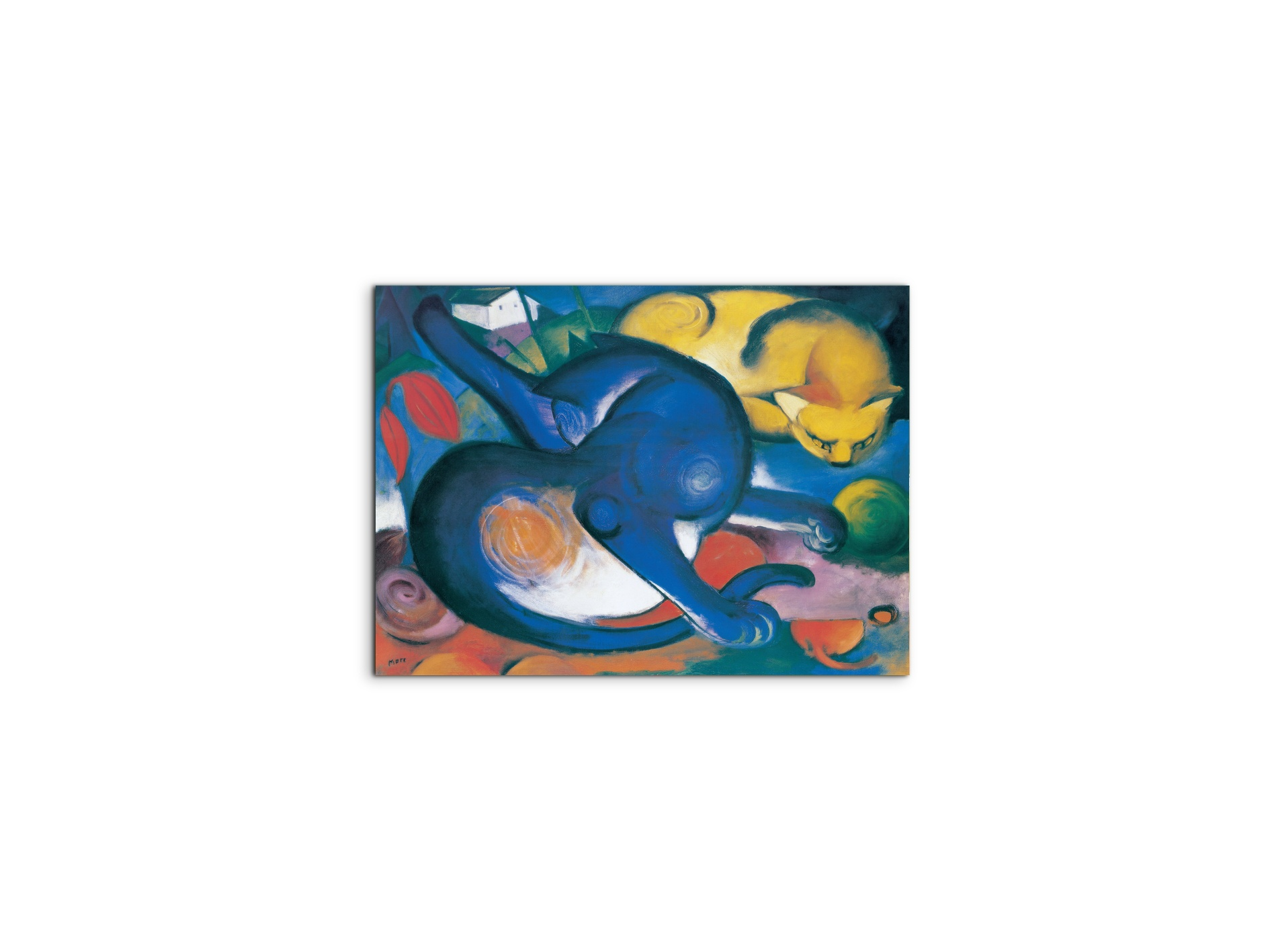 homage-to-marc-two-cats-blue-and-yellowec16643-