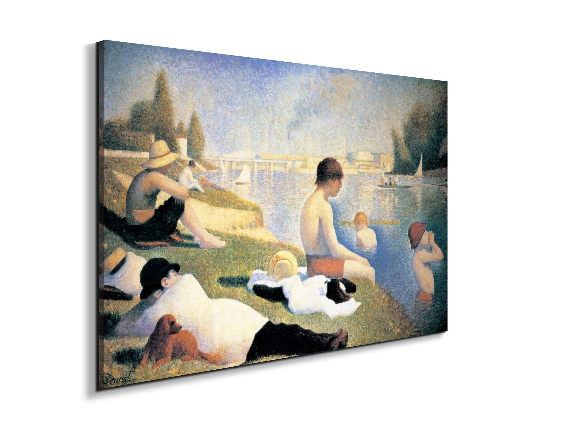 homage-to-seurat-baignade-a-asnieresec17689-#materiale_EarthArt Materic/dimensioni_79,5x53
