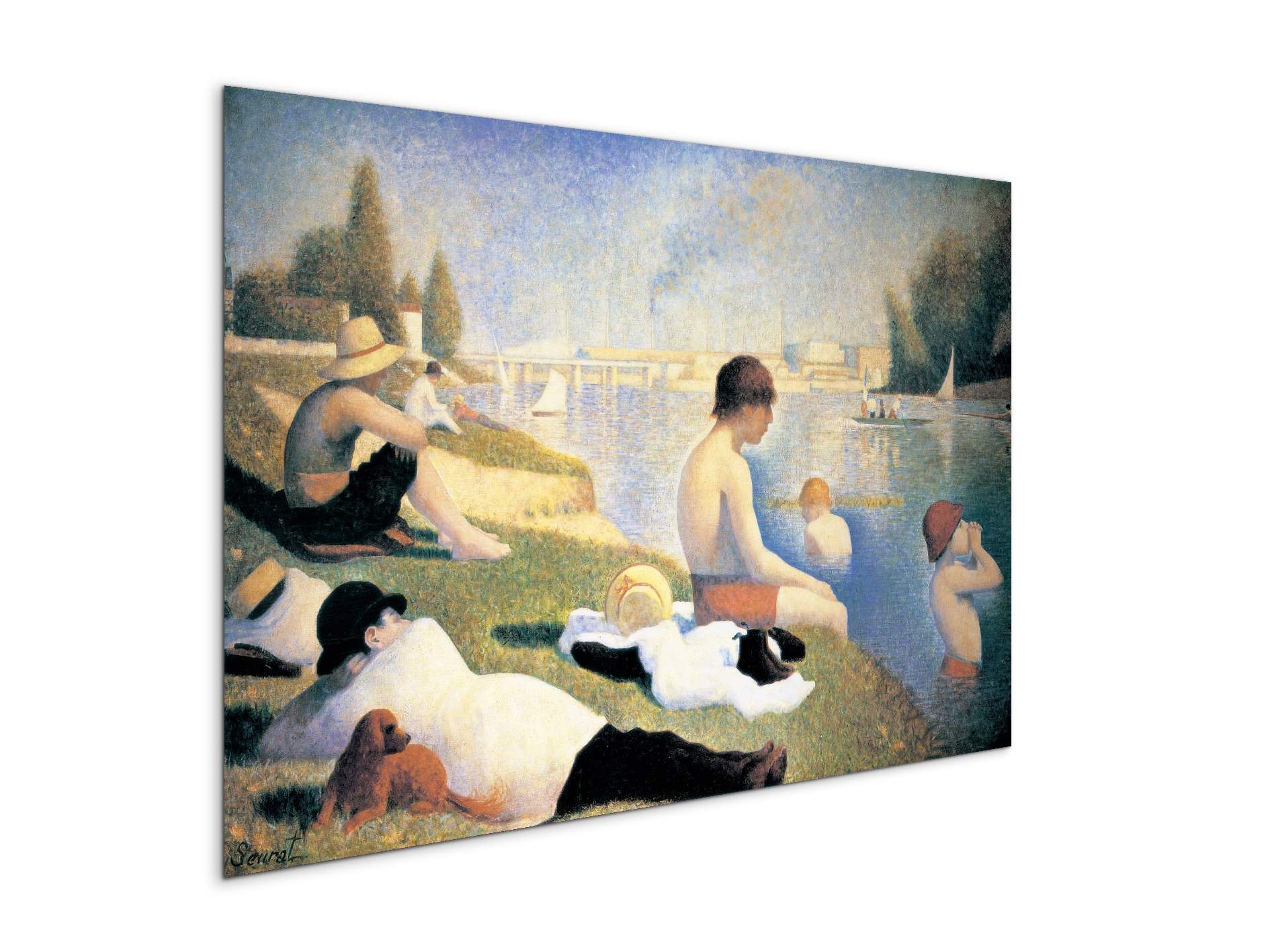 homage-to-seurat-baignade-a-asnieresec17689-#materiale_MetalArt Materic/dimensioni_79,5x53