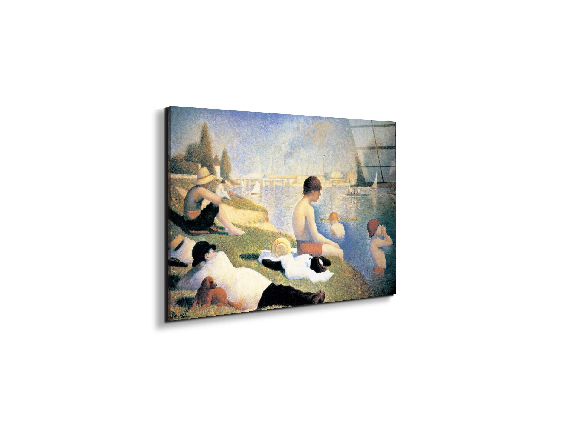 homage-to-seurat-baignade-a-asnieresec17689-#materiale_EarthArt Total Gloss/dimensioni_50x33,33