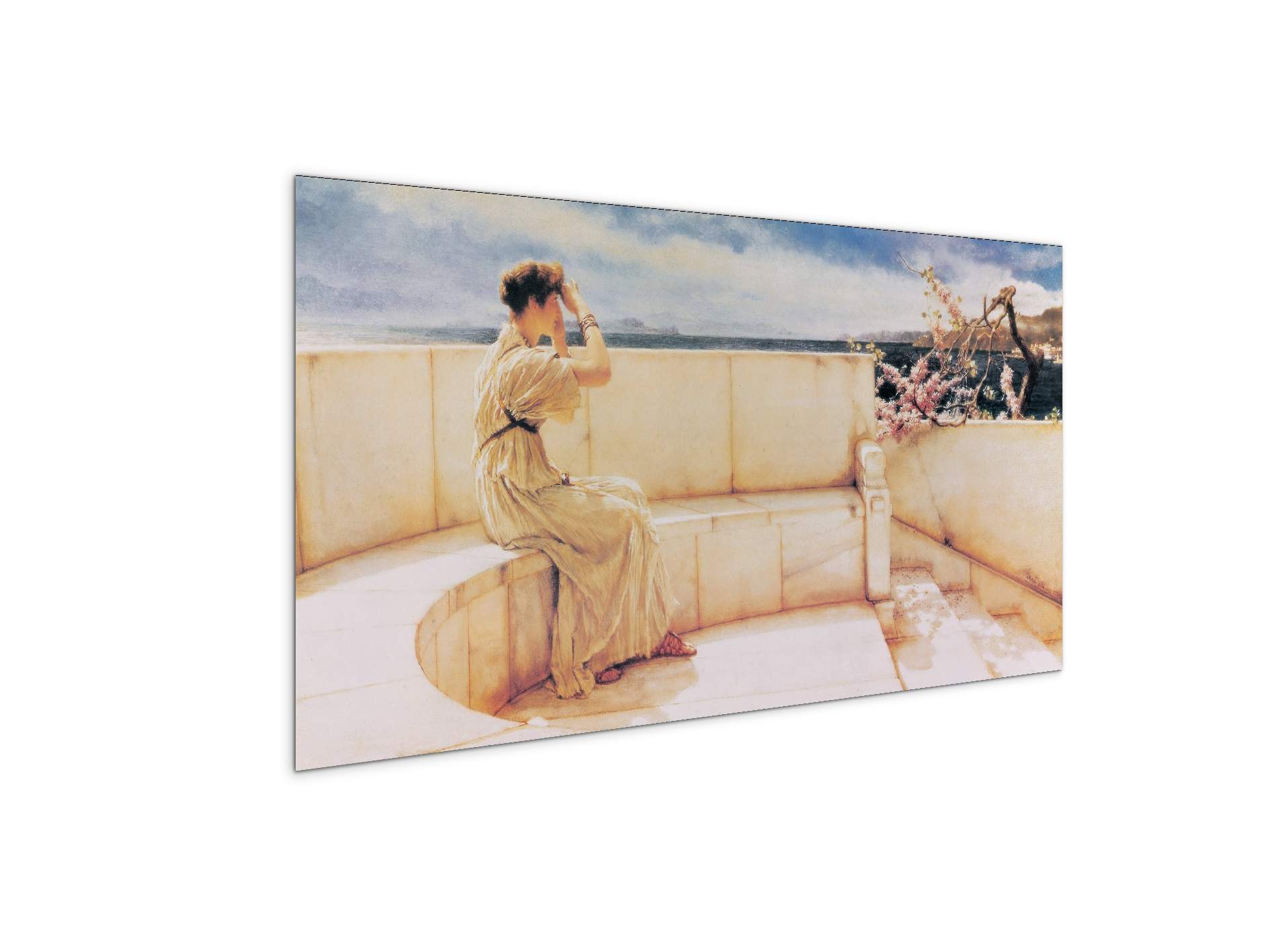 homage-to-alma-tadema-hope-spring-eternalec17792-#materiale_MetalArt Materic/dimensioni_100x50