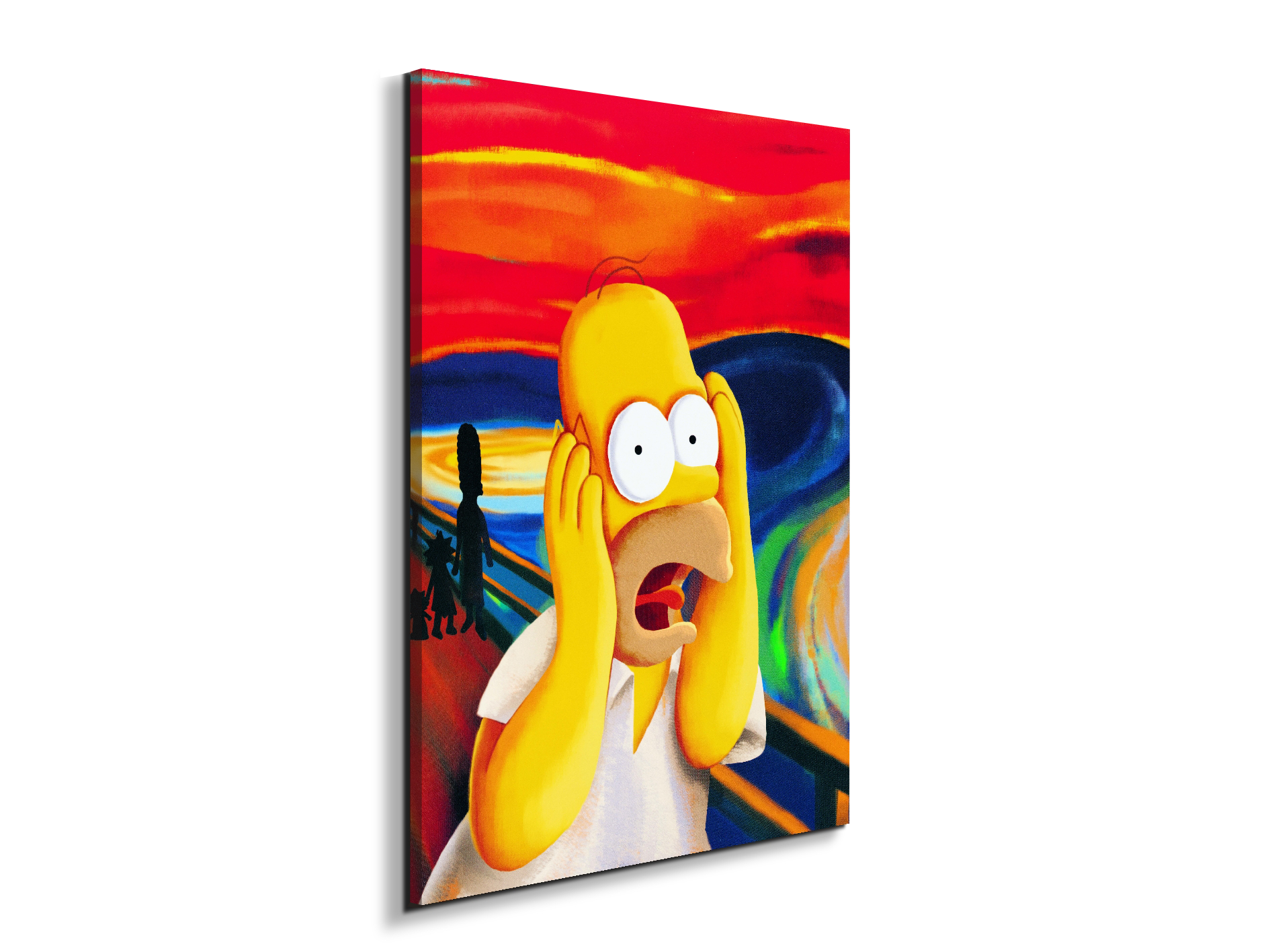 homer-the-screamec18487-#materiale_EarthArt Materic/dimensioni_58x77,5