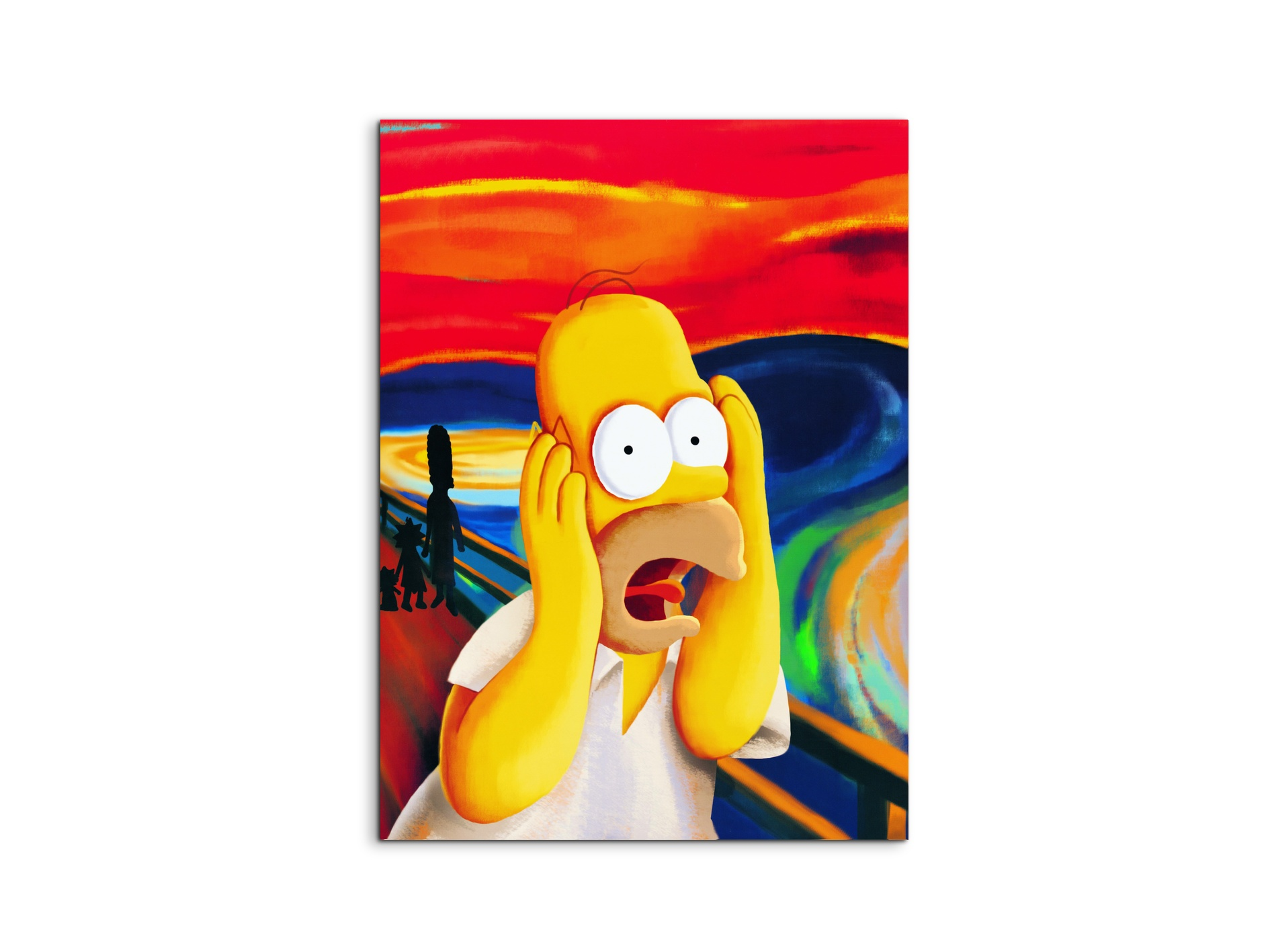 homer-the-screamec18487-#materiale_MetalArt Materic/dimensioni_58x77,5
