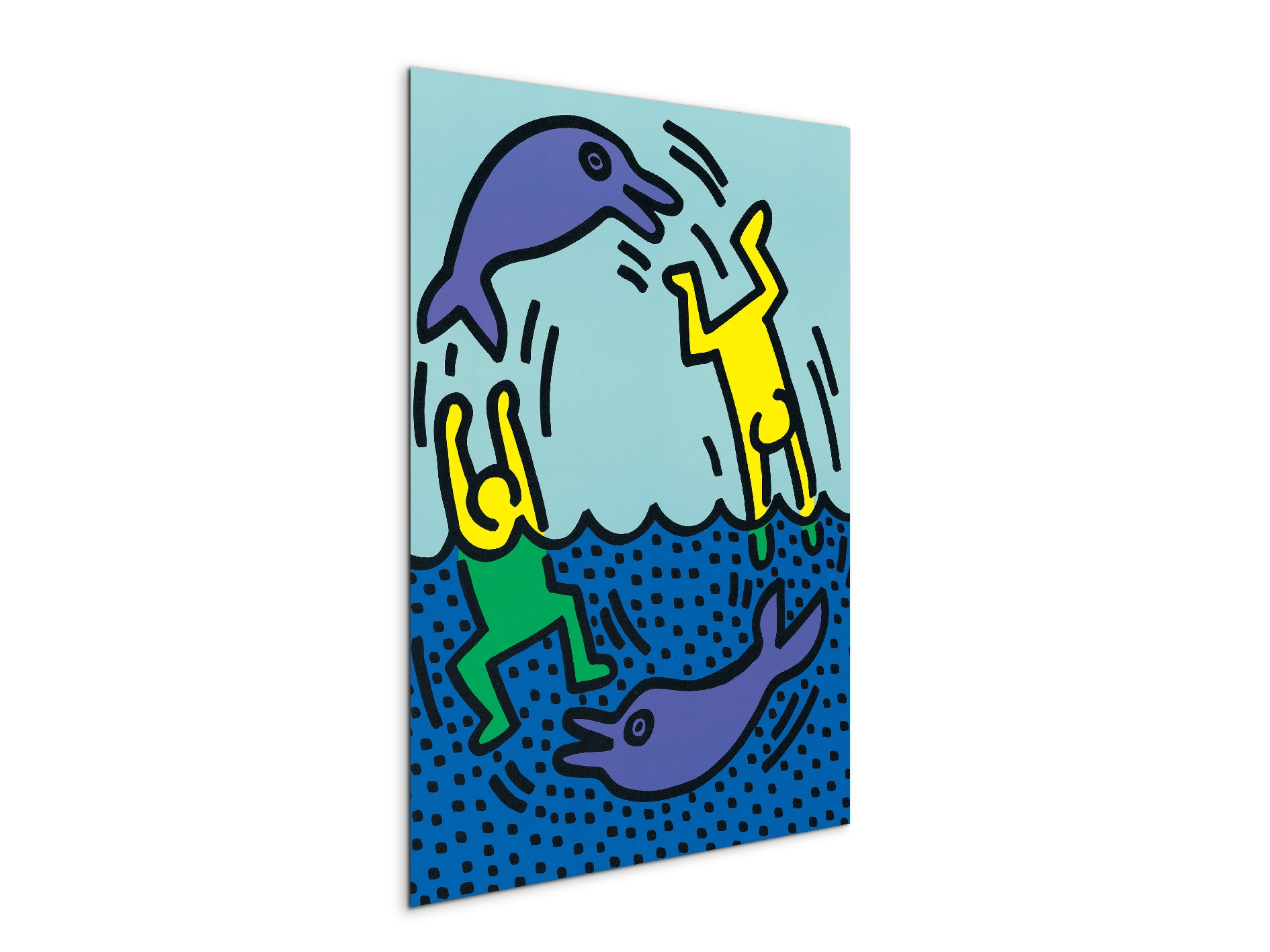 homage-to-keith-dolfinsec18701-#materiale_MetalArt Materic/dimensioni_58x77,5