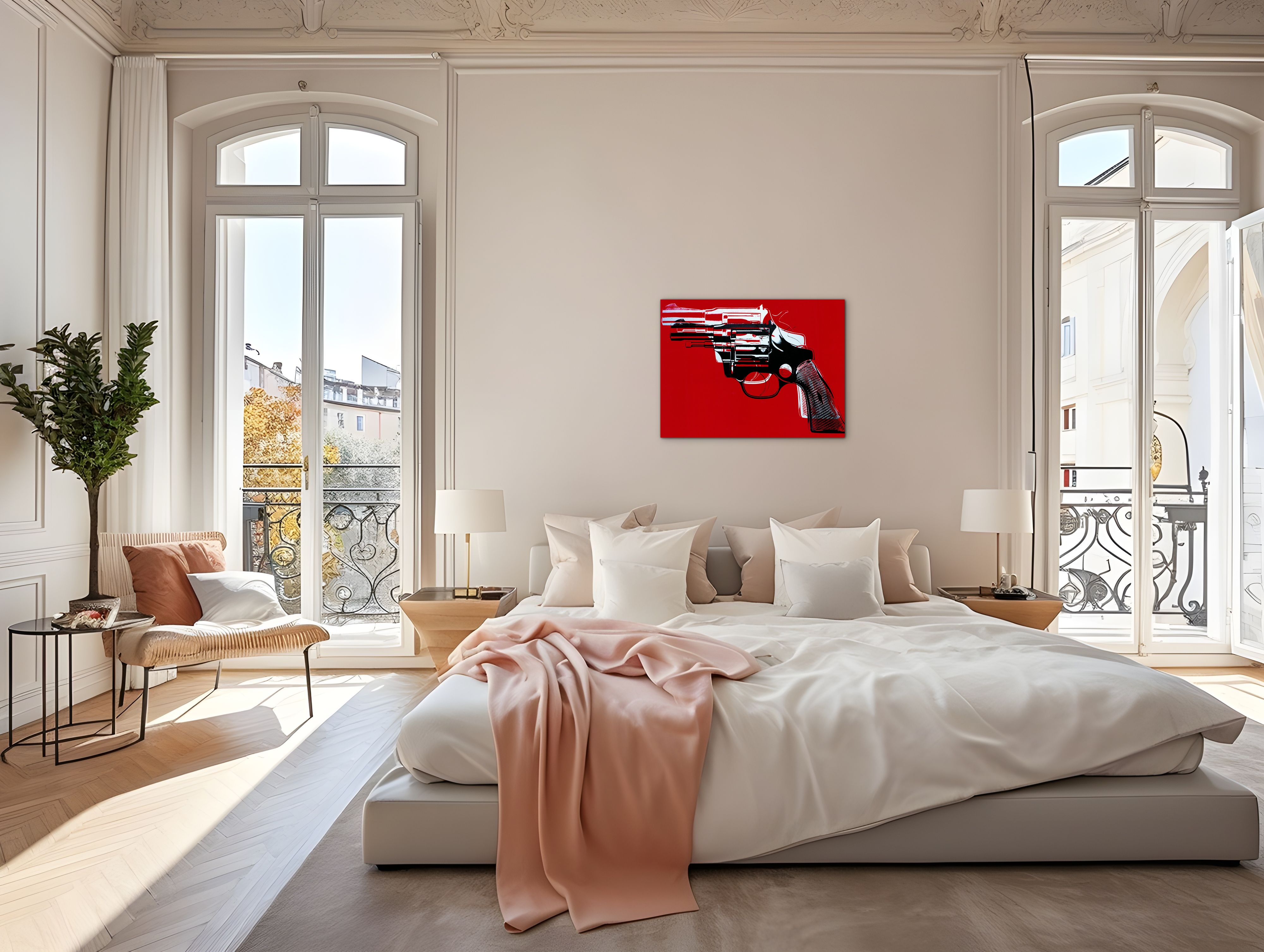 homage-to-andy-guns-81-82ec20151-#materiale_MetalArt Materic/dimensioni_77,5x58