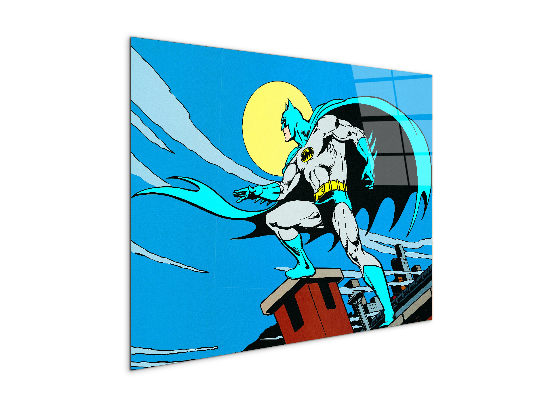 comics-batman-skyscraperec20266-#materiale_CrystalArt/dimensioni_77,5x58