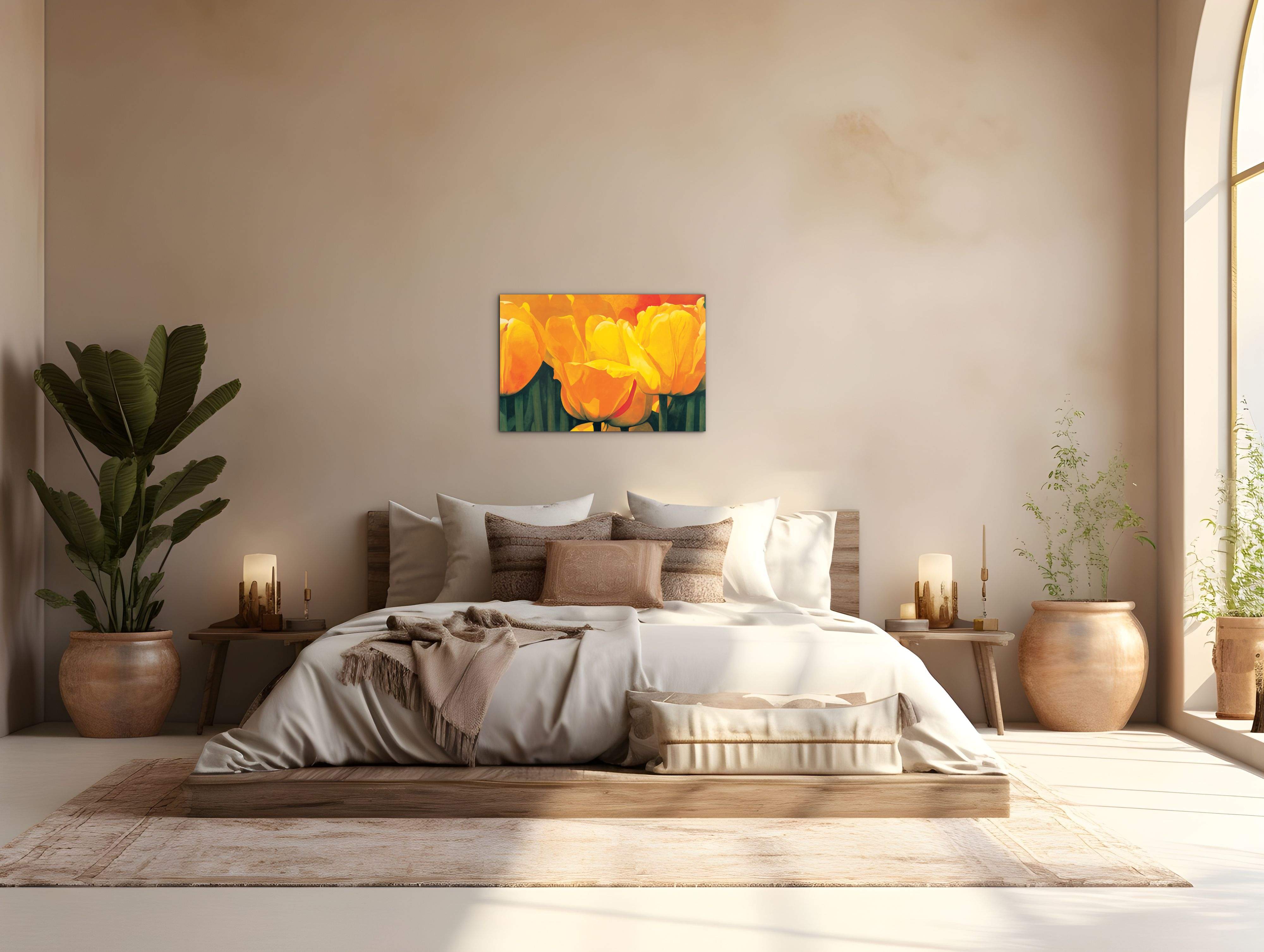 yellow-tulips-iec20318-#materiale_MetalArt Materic/dimensioni_79,5x53