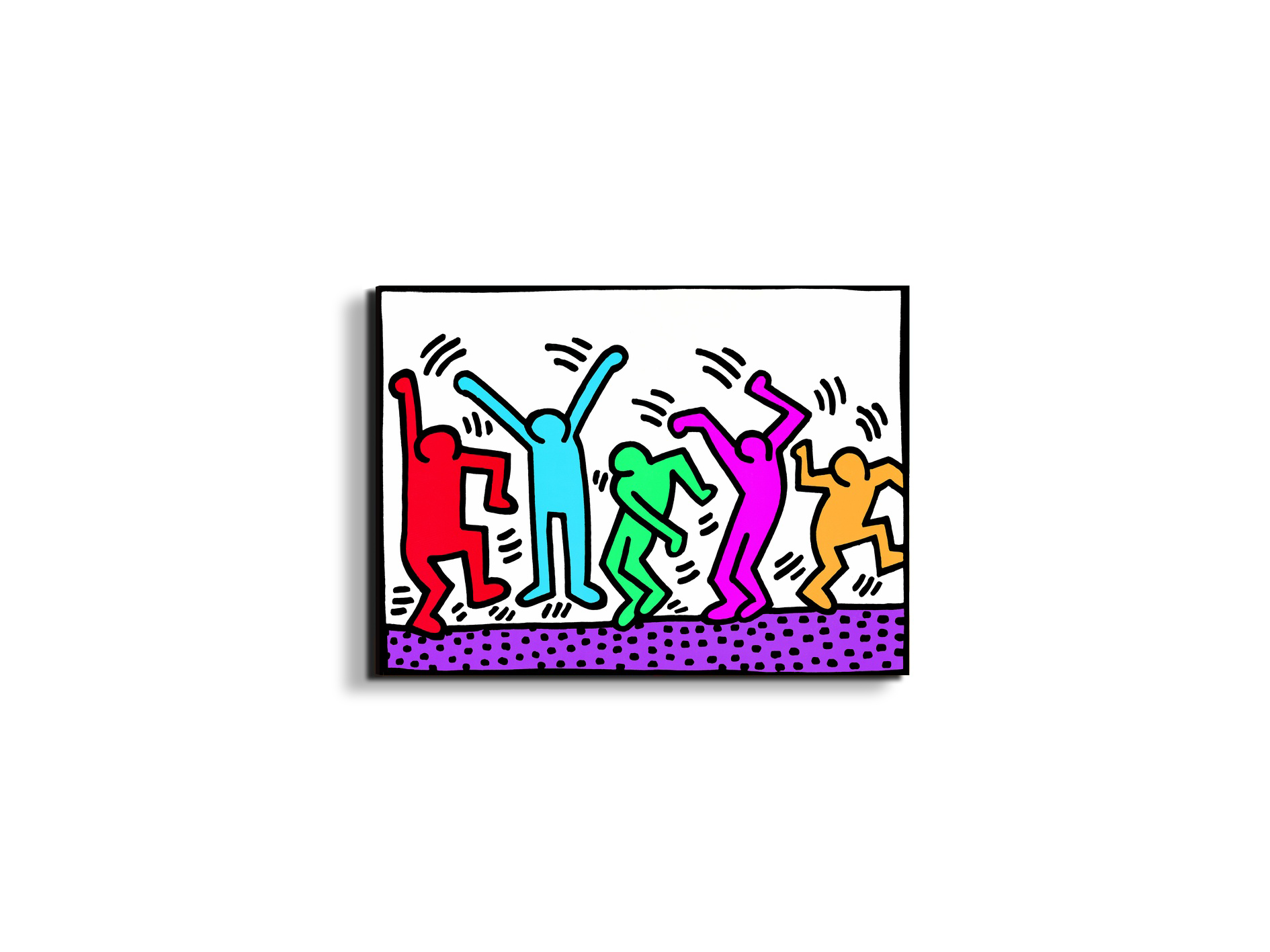 homage-to-keith-dancingec21567-#materiale_EarthArt Materic/dimensioni_50x37,42
