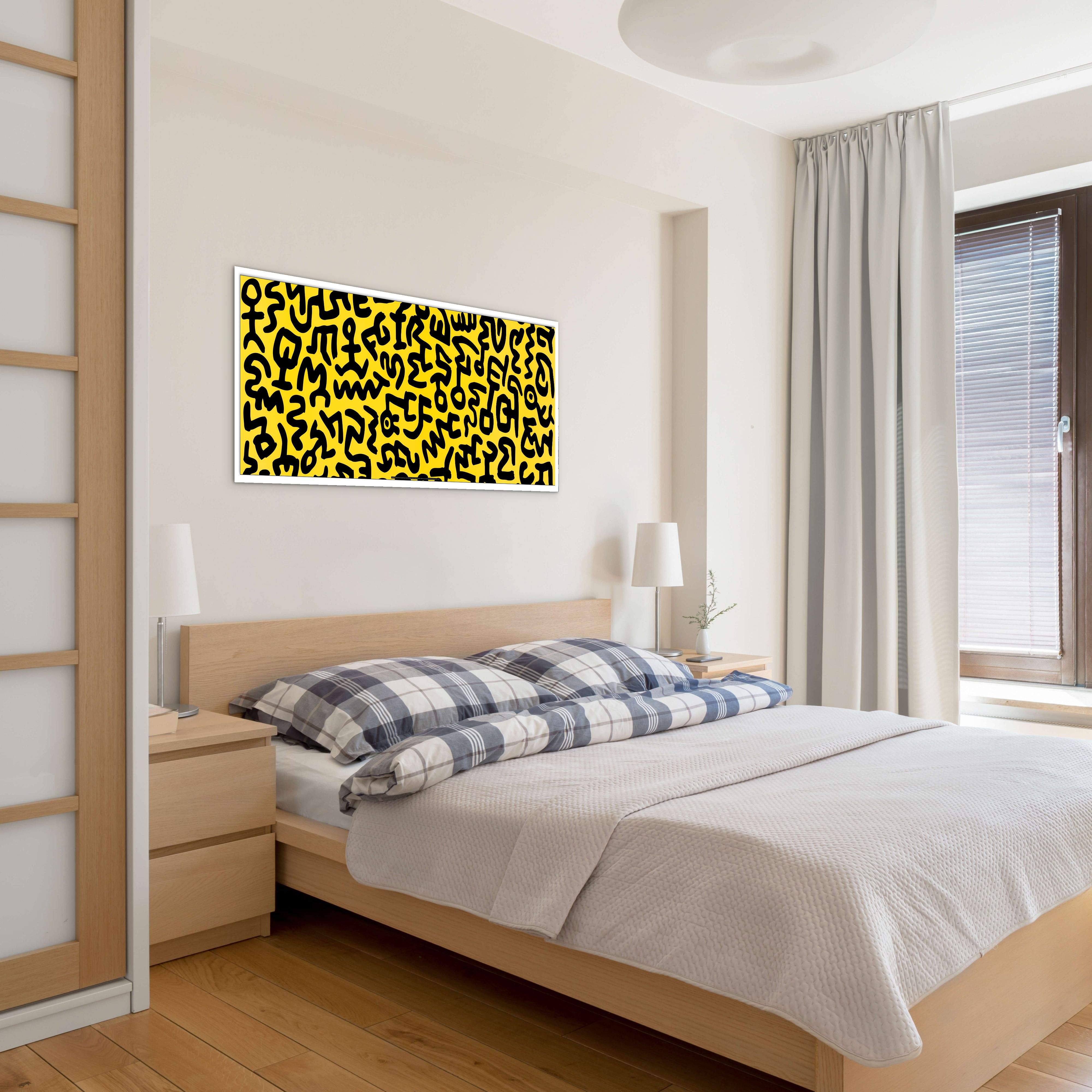 homage-to-keith-glyphsec21664-#materiale_MetalArt Materic/dimensioni_100x50