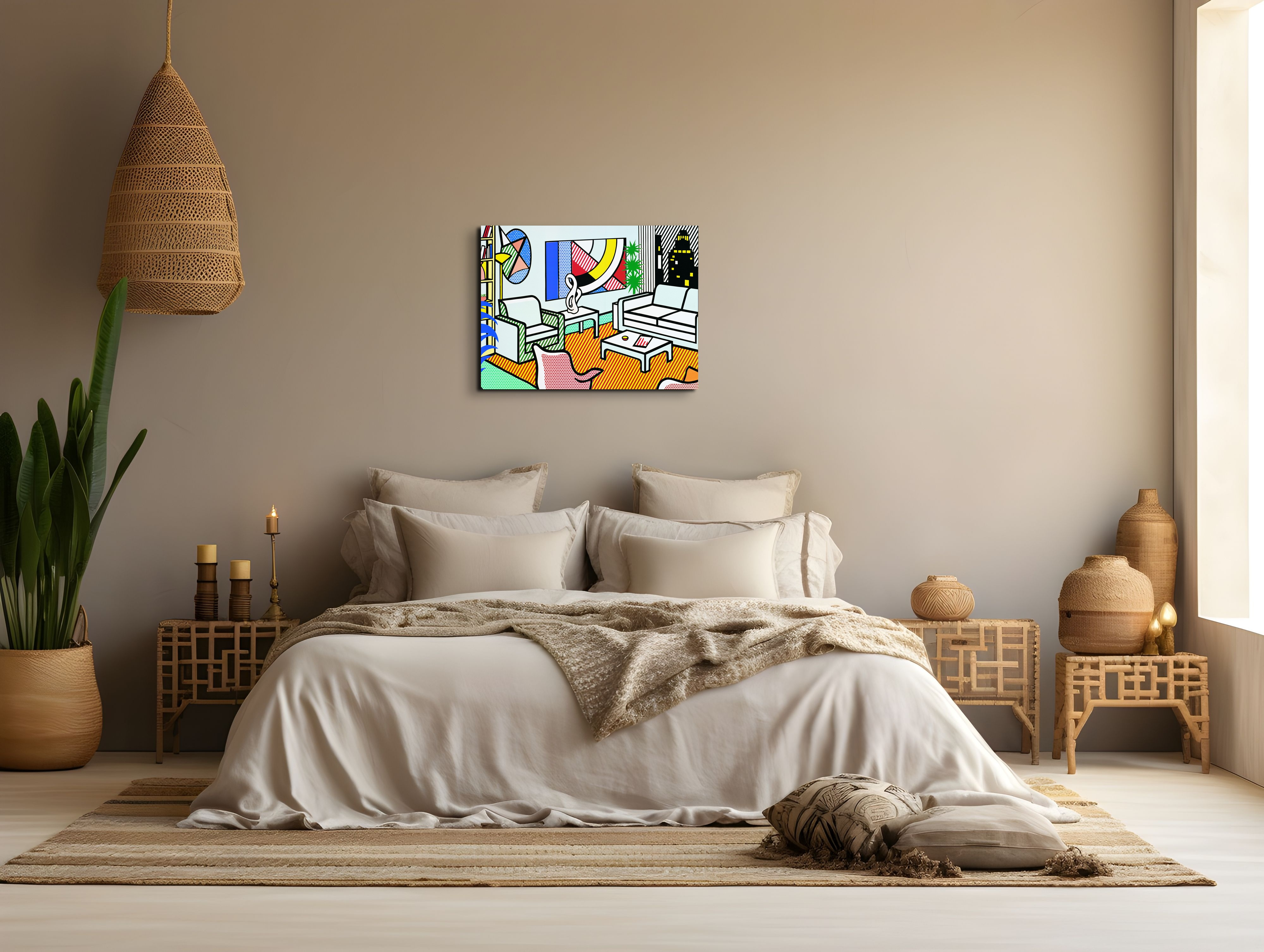 homage-to-roy-interior-with-skyline-collage-for-paintingec21686-