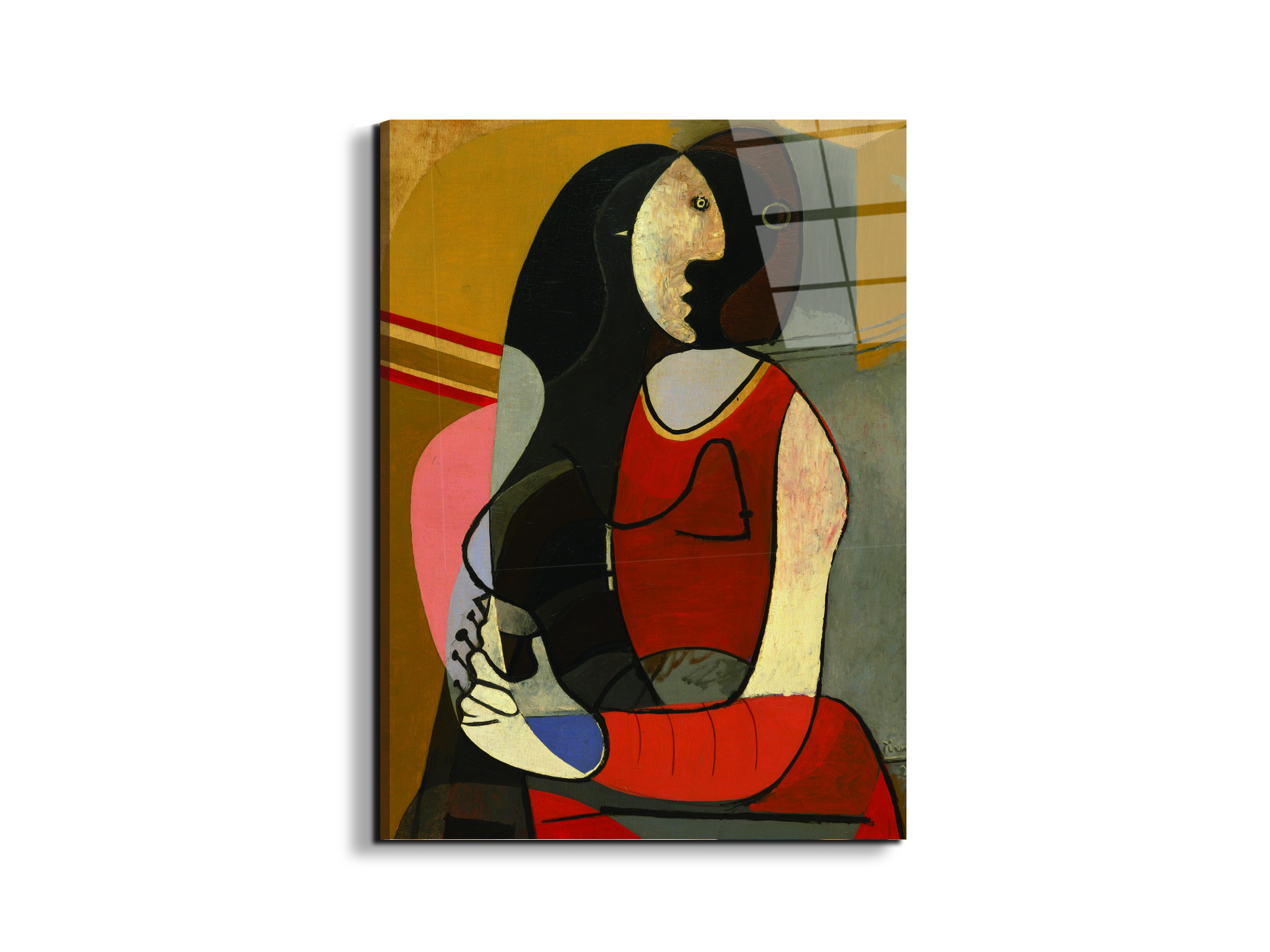 homage-to-pablo-seated-womanec21720-#materiale_EarthArt Total Gloss/dimensioni_58x77,5