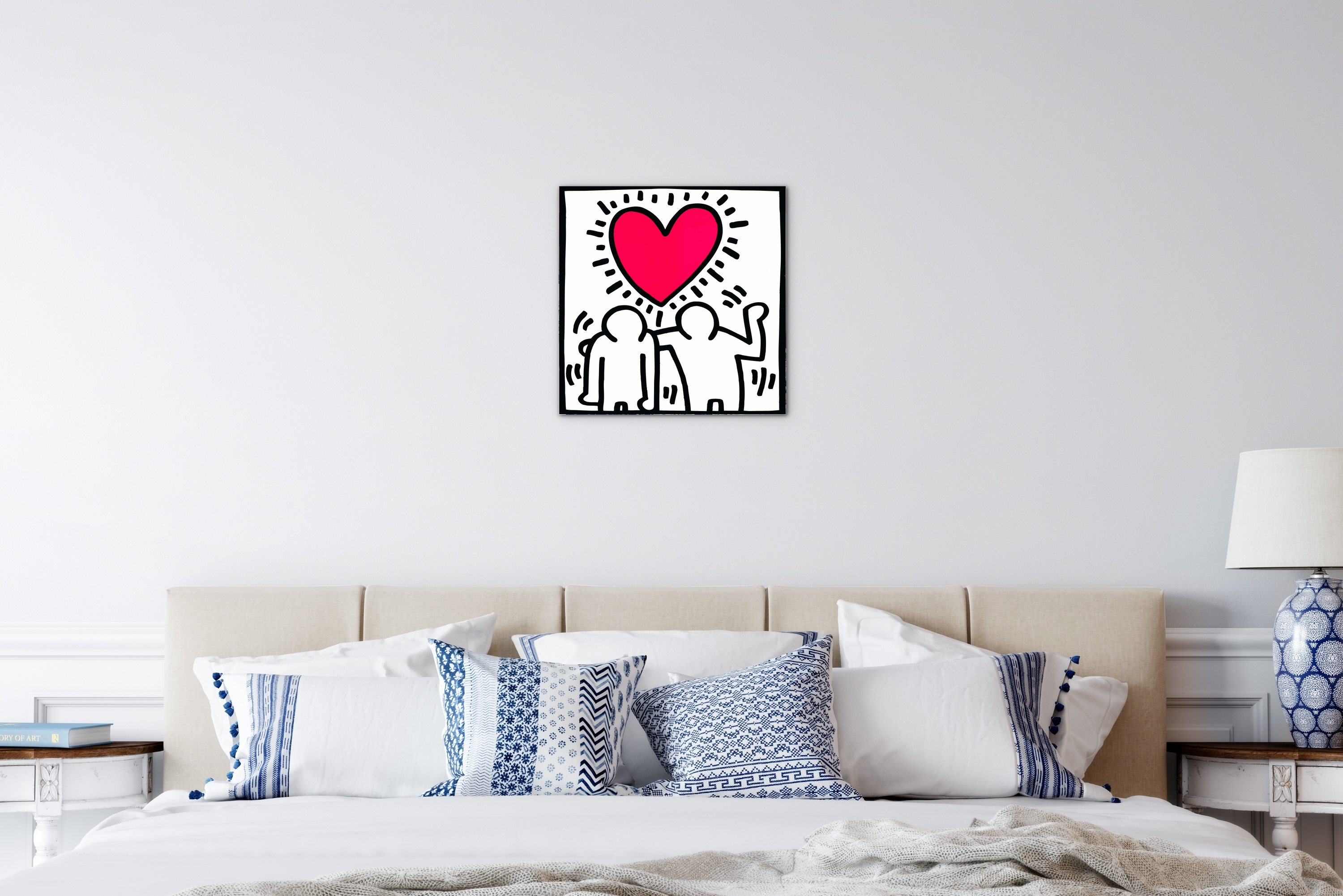 homage-to-keith-untitled-wedding-invitationec22162-#materiale_MetalArt Materic/dimensioni_58x58