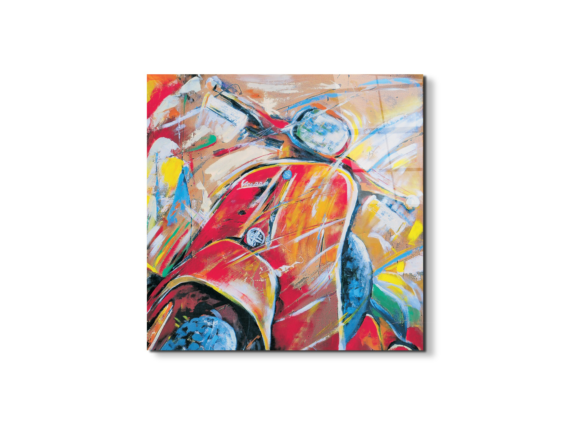 homage-to-vespa-red-designec22244-#materiale_EarthArt Total Gloss/dimensioni_58x58
