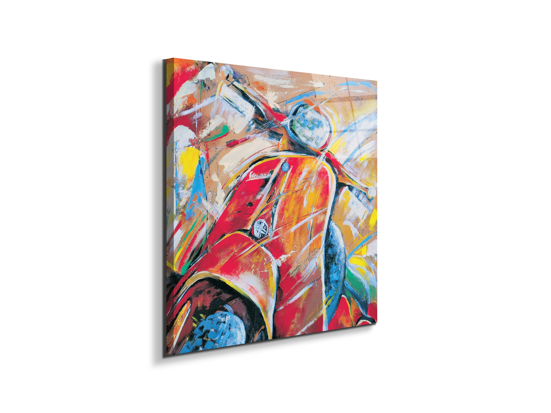 homage-to-vespa-red-designec22244-#materiale_EarthArt Total Gloss/dimensioni_58x58