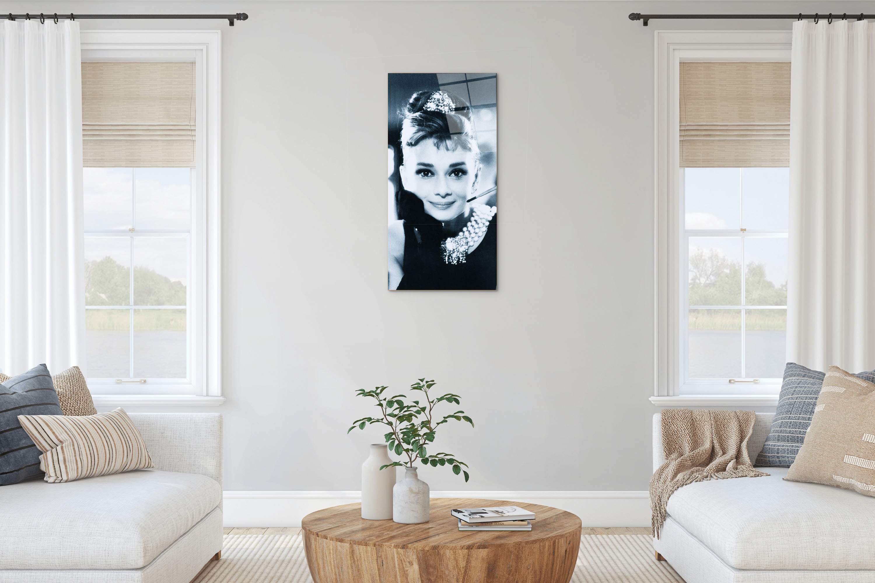 homage-to-audrey-colazione-da-tiffany-tranquilas10050-#materiale_CrystalArt/dimensioni_50x100