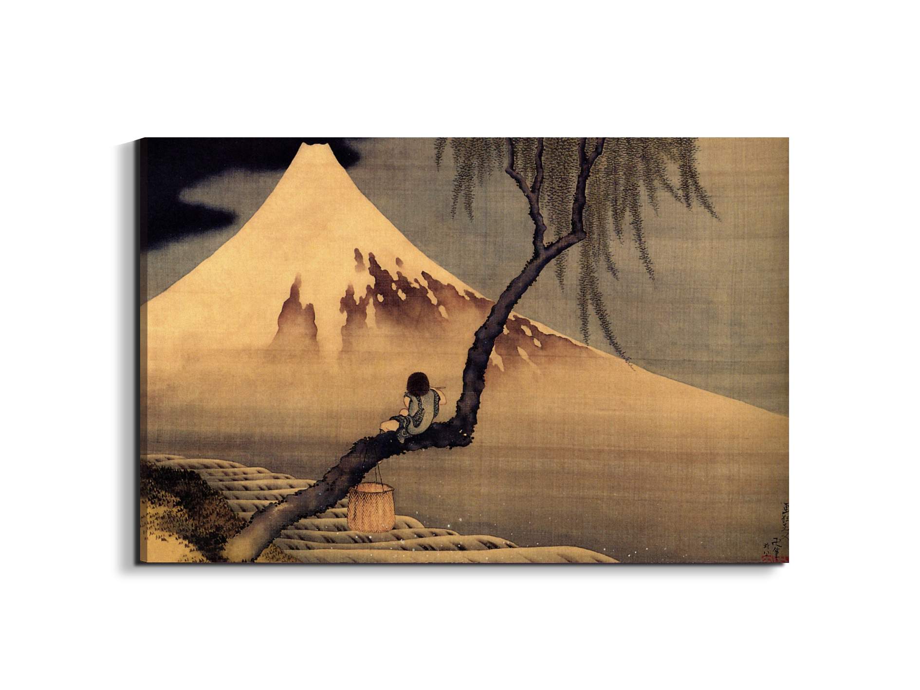 boy-in-front-of-fujiamaas90023-#materiale_EarthArt/dimensioni_79,5x53