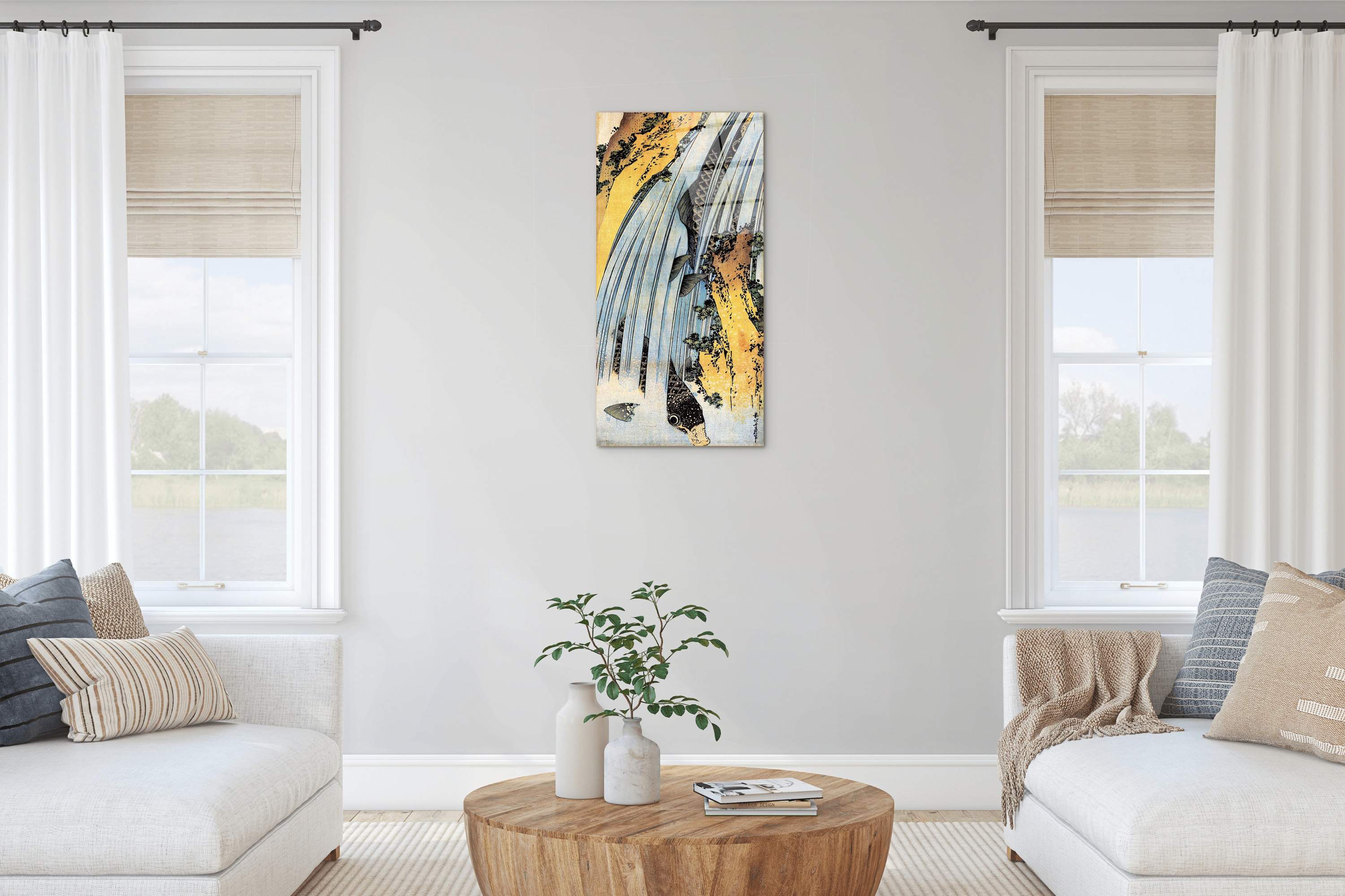 carps-ascending-waterfallas90031-#materiale_CrystalArt/dimensioni_50x100