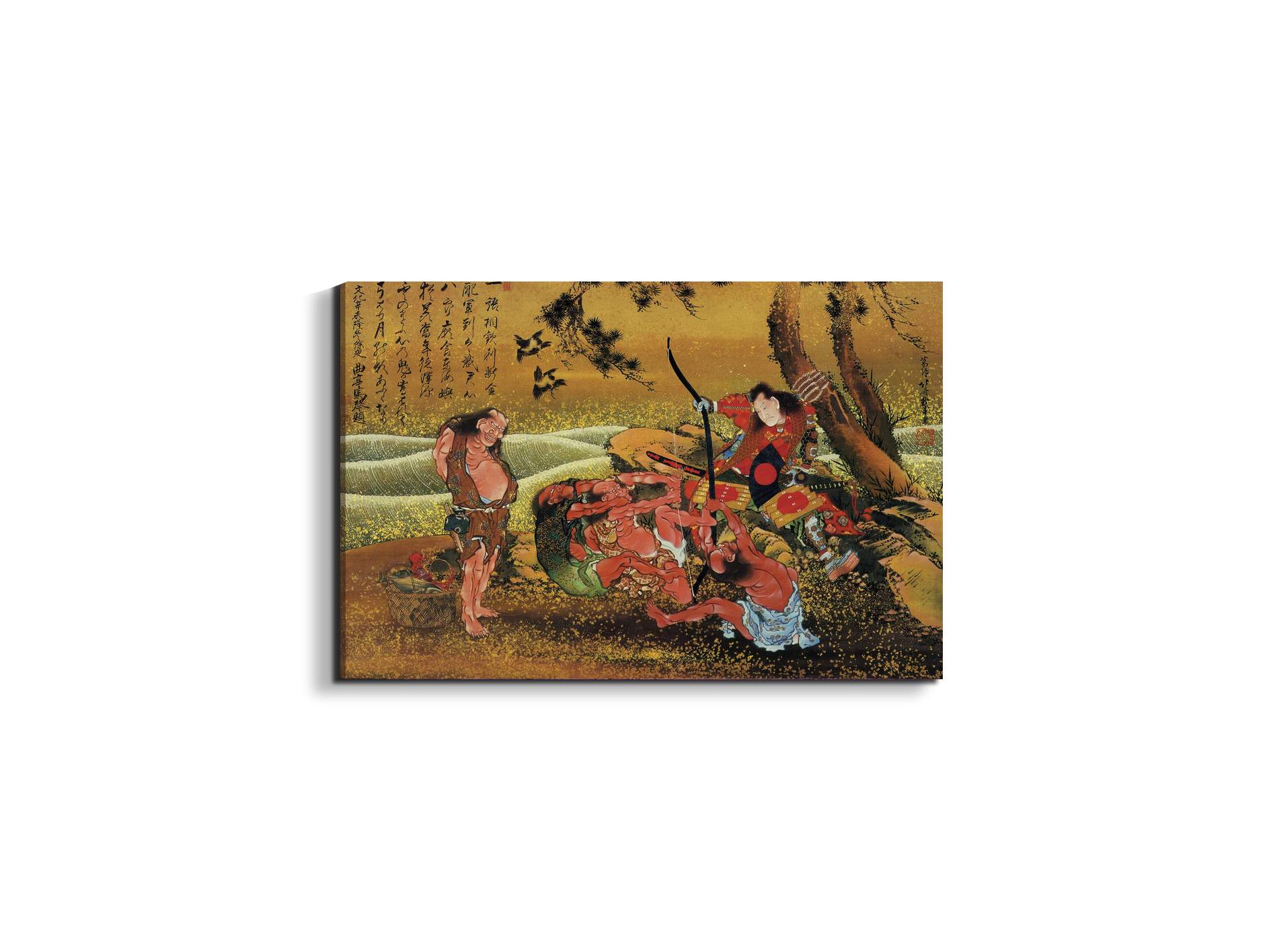 tametomo-and-the-demonsas90139-#materiale_EarthArt Materic/dimensioni_50x33,33