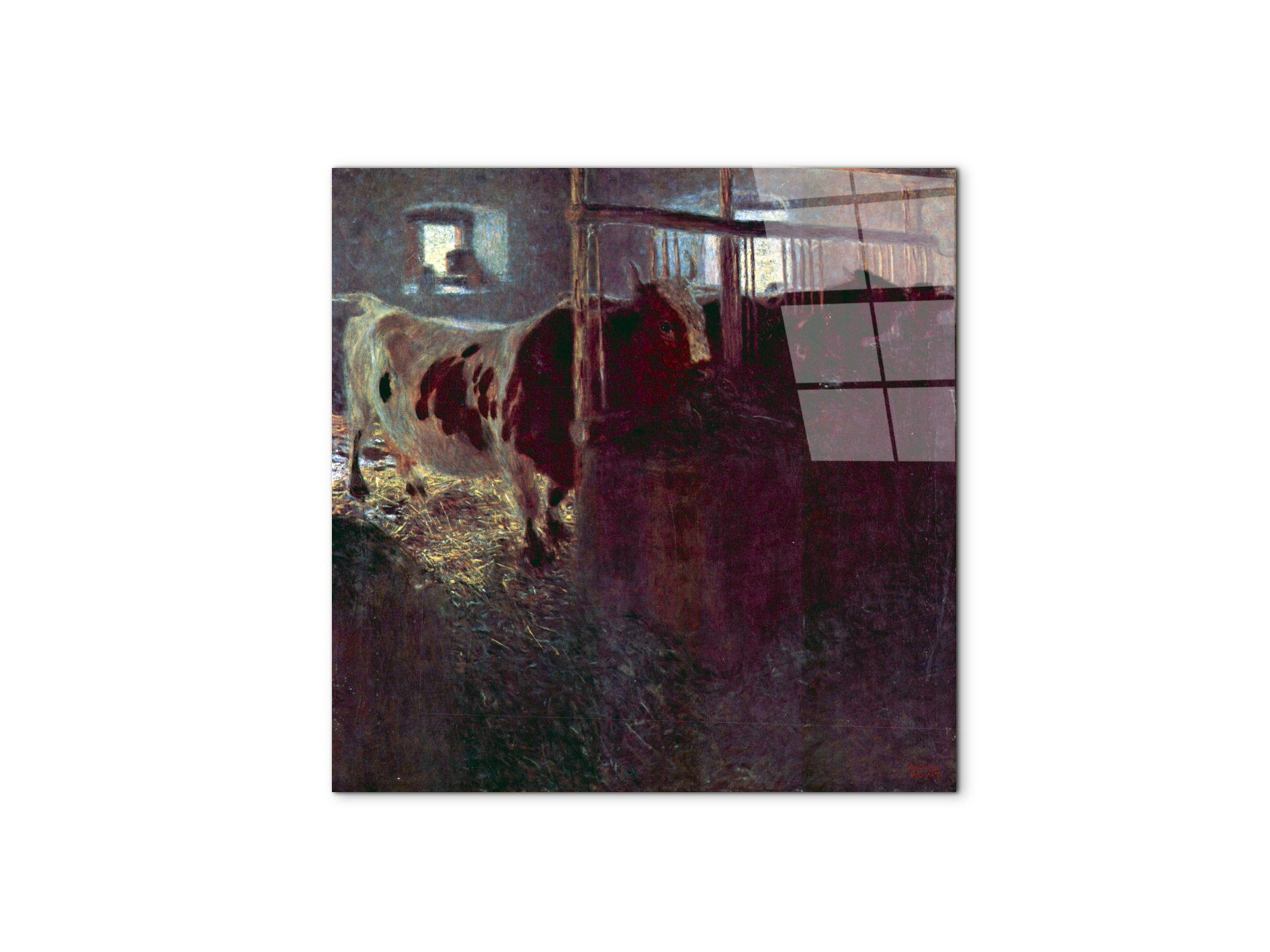 cows-in-stallas90257-#materiale_CrystalArt/dimensioni_58x58